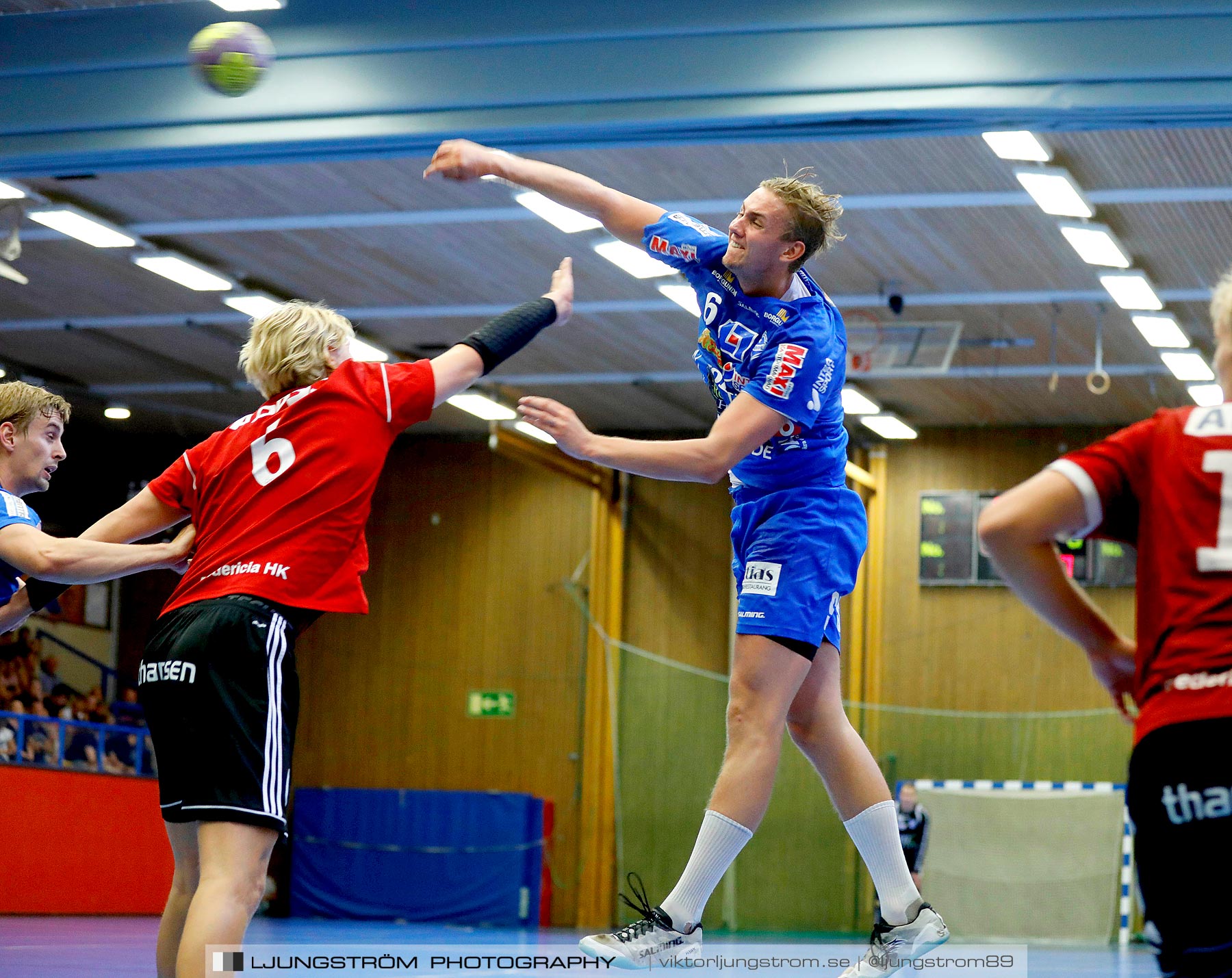 Träningsmatch IFK Skövde HK-Fredericia HK 32-30,herr,Arena Skövde,Skövde,Sverige,Handboll,,2019,236284