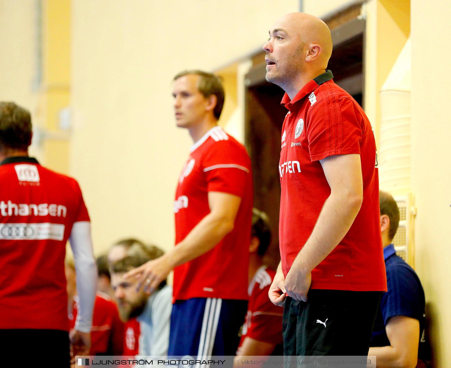 Träningsmatch IFK Skövde HK-Fredericia HK 32-30,herr,Arena Skövde,Skövde,Sverige,Handboll,,2019,236288