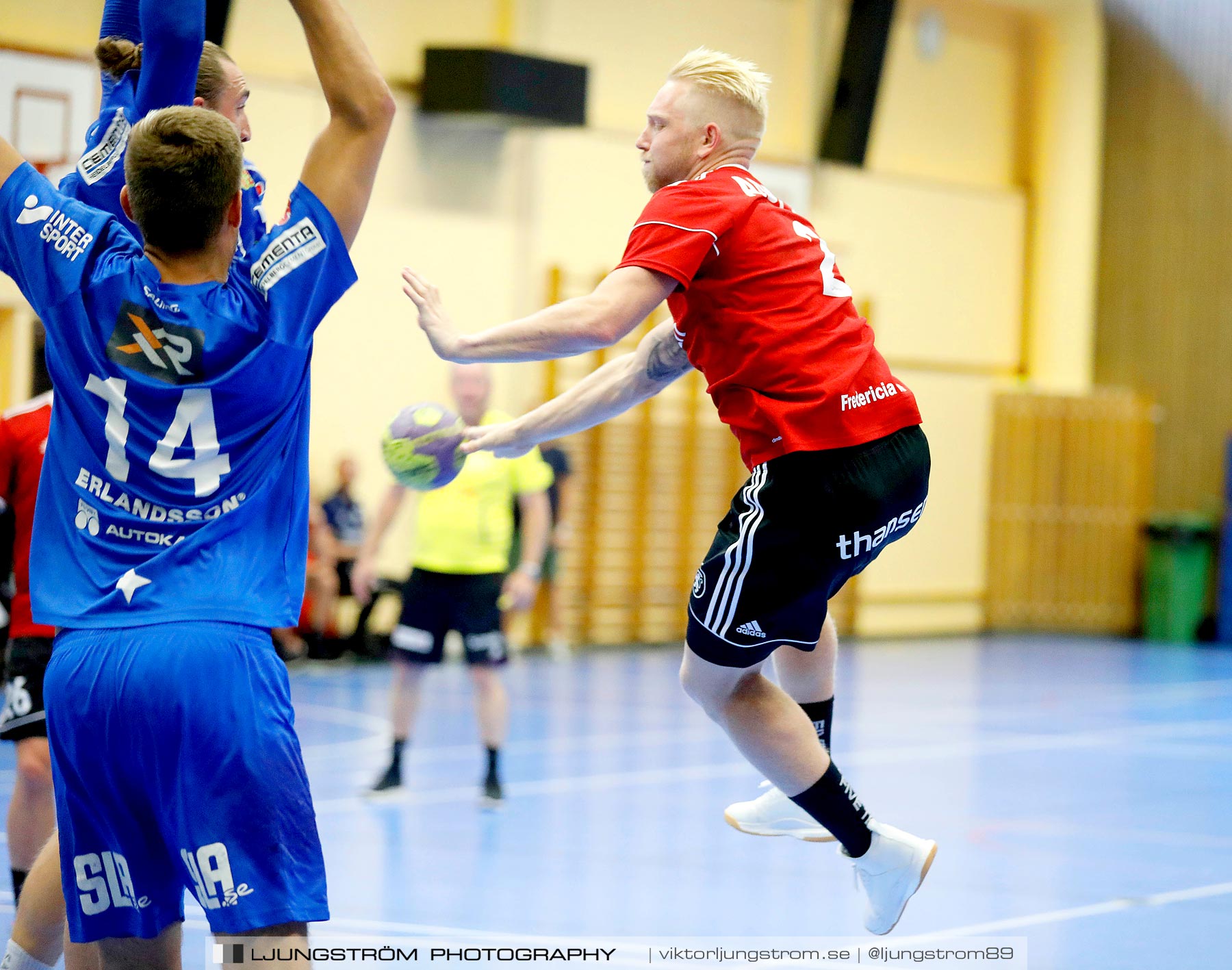 Träningsmatch IFK Skövde HK-Fredericia HK 32-30,herr,Arena Skövde,Skövde,Sverige,Handboll,,2019,236302