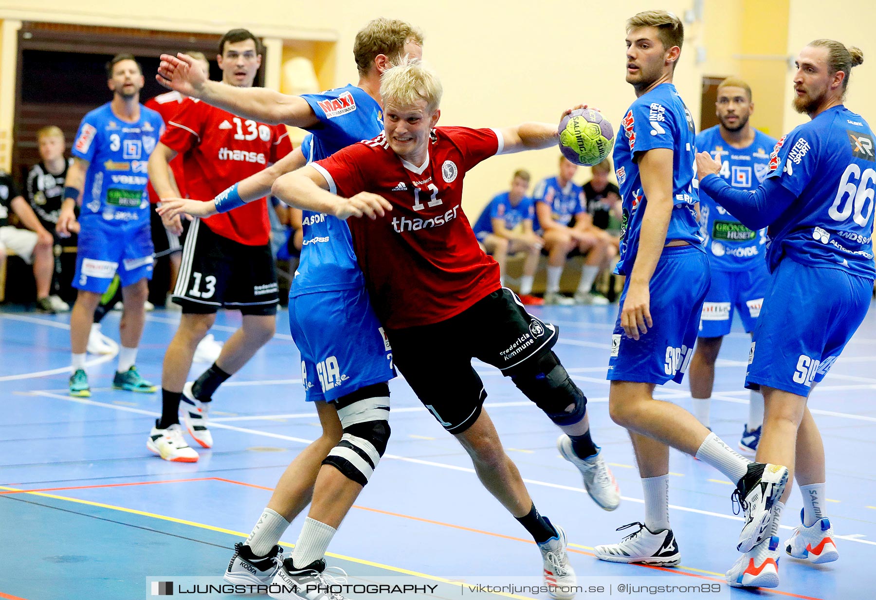 Träningsmatch IFK Skövde HK-Fredericia HK 32-30,herr,Arena Skövde,Skövde,Sverige,Handboll,,2019,236303