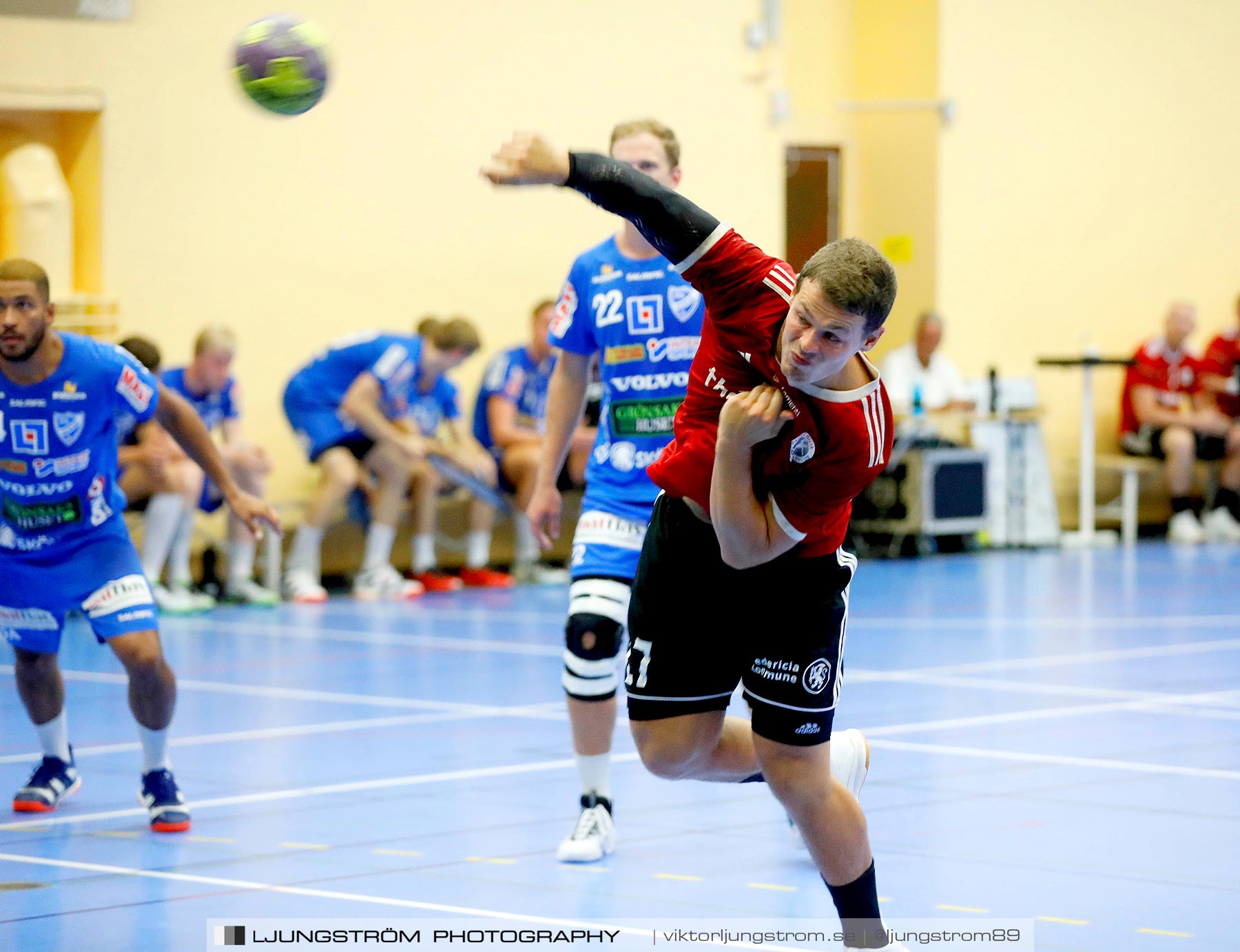 Träningsmatch IFK Skövde HK-Fredericia HK 32-30,herr,Arena Skövde,Skövde,Sverige,Handboll,,2019,236307