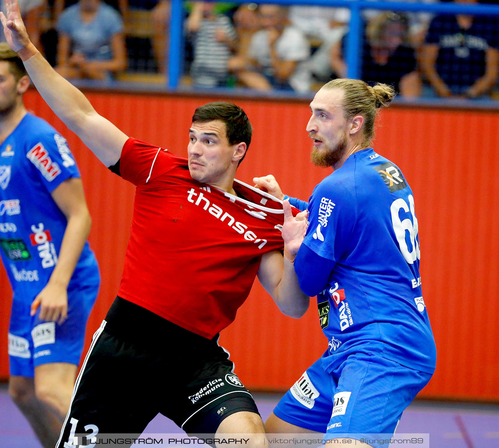 Träningsmatch IFK Skövde HK-Fredericia HK 32-30,herr,Arena Skövde,Skövde,Sverige,Handboll,,2019,236309