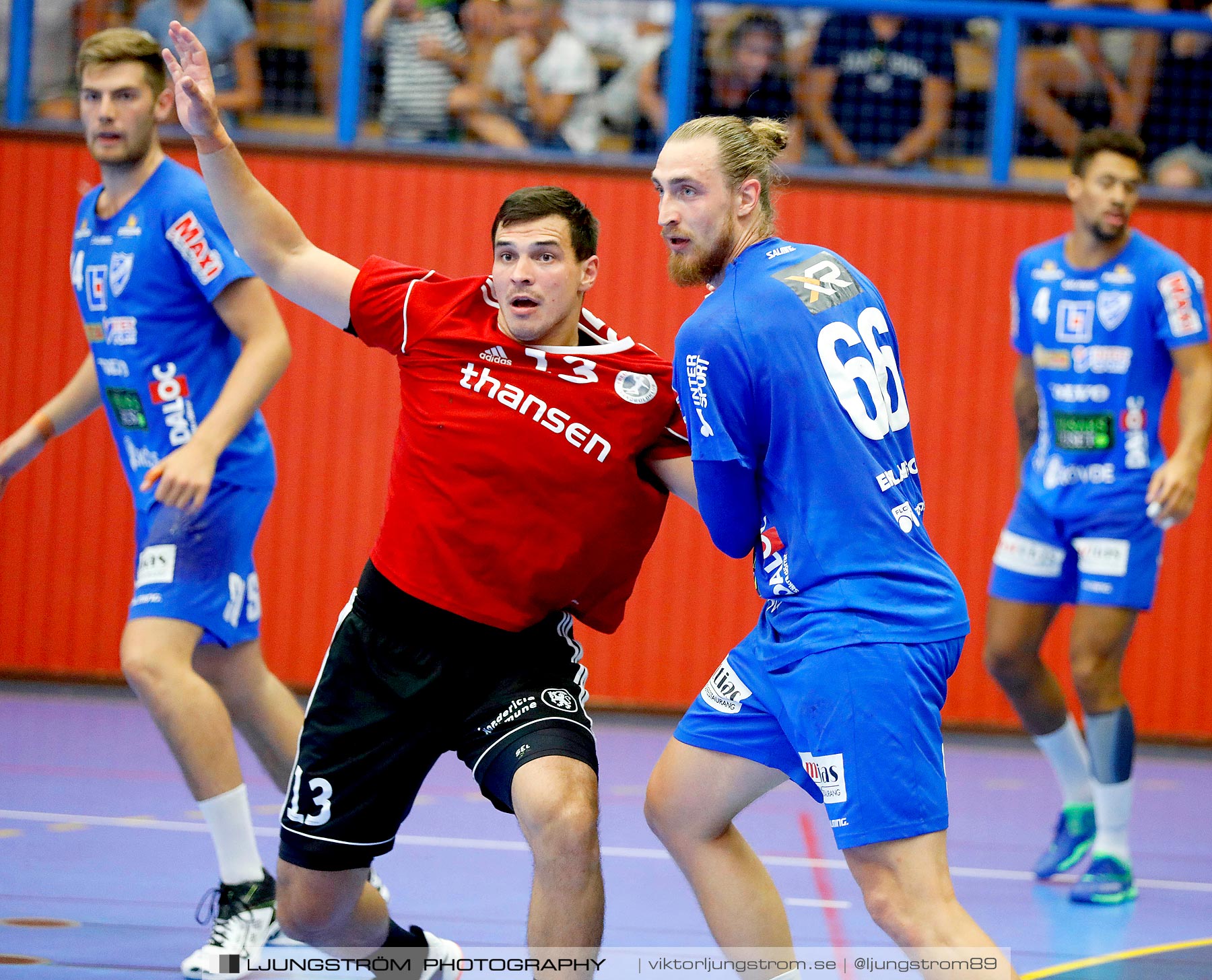 Träningsmatch IFK Skövde HK-Fredericia HK 32-30,herr,Arena Skövde,Skövde,Sverige,Handboll,,2019,236310