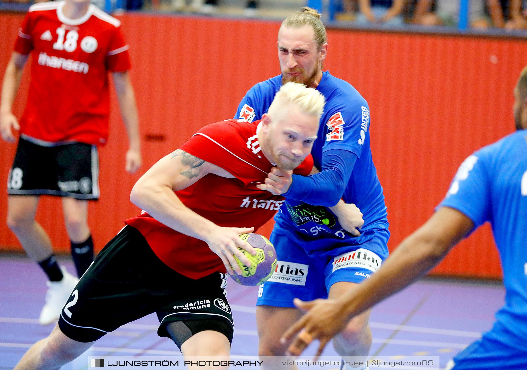 Träningsmatch IFK Skövde HK-Fredericia HK 32-30,herr,Arena Skövde,Skövde,Sverige,Handboll,,2019,236311