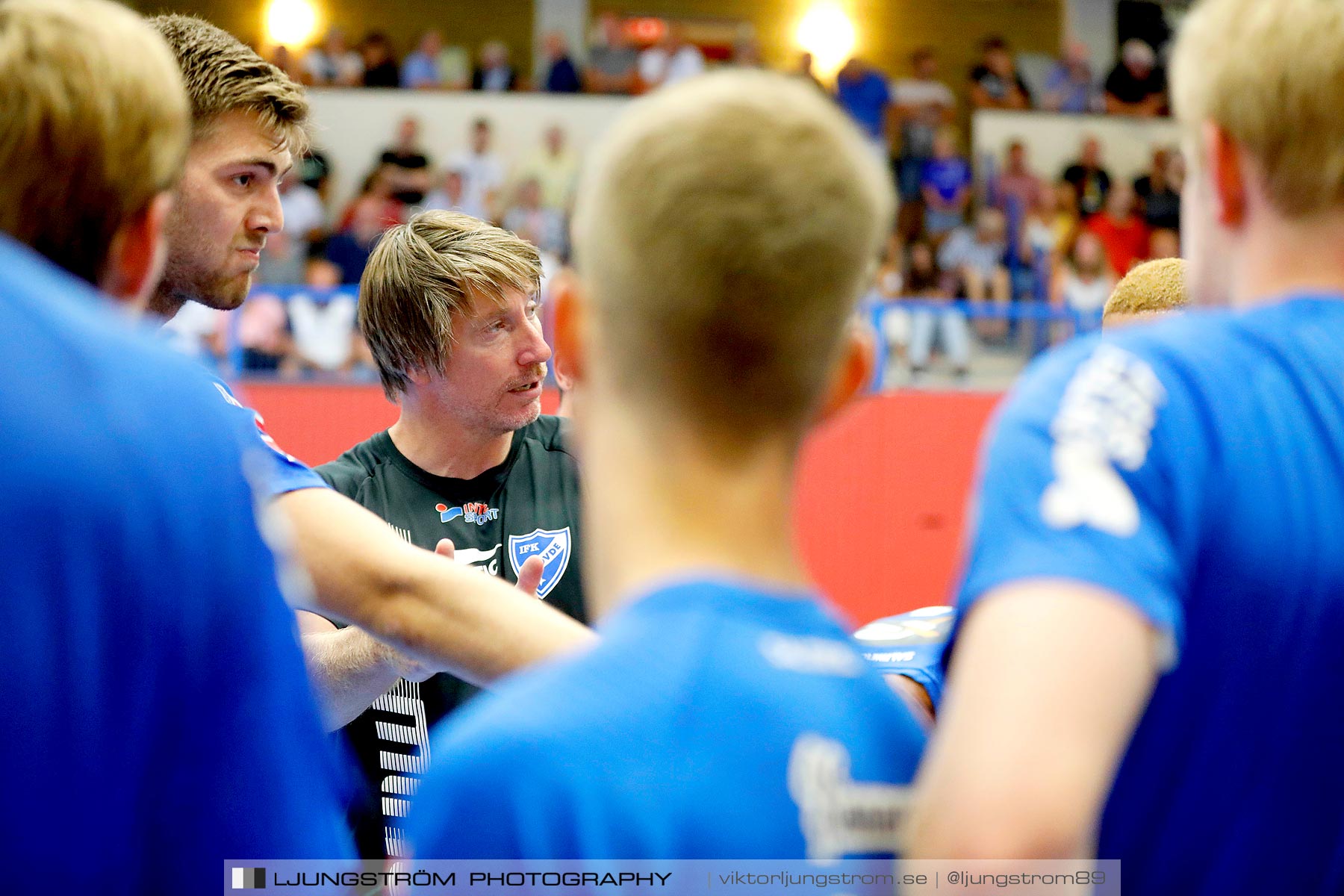 Träningsmatch IFK Skövde HK-Fredericia HK 32-30,herr,Arena Skövde,Skövde,Sverige,Handboll,,2019,236318