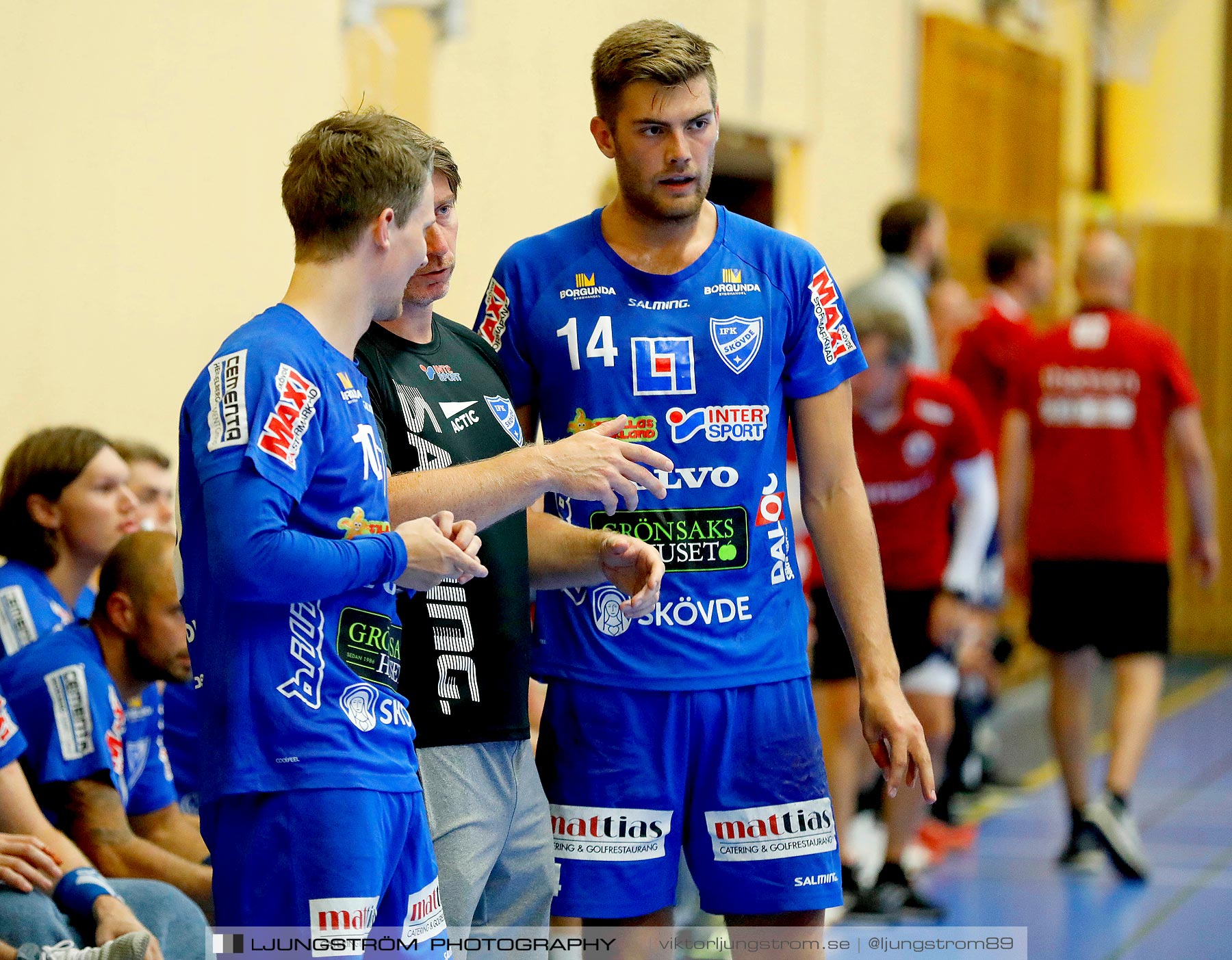 Träningsmatch IFK Skövde HK-Fredericia HK 32-30,herr,Arena Skövde,Skövde,Sverige,Handboll,,2019,236329