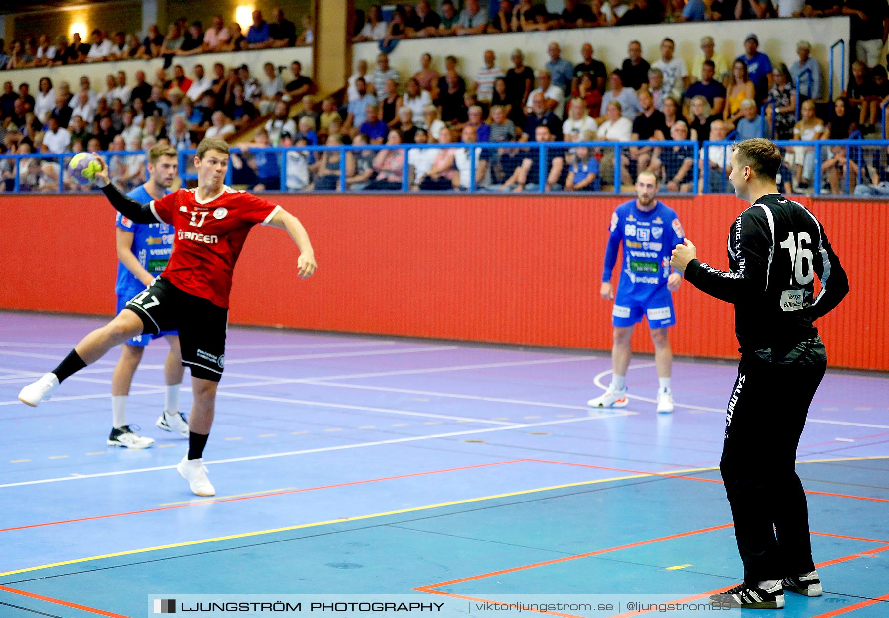 Träningsmatch IFK Skövde HK-Fredericia HK 32-30,herr,Arena Skövde,Skövde,Sverige,Handboll,,2019,236330