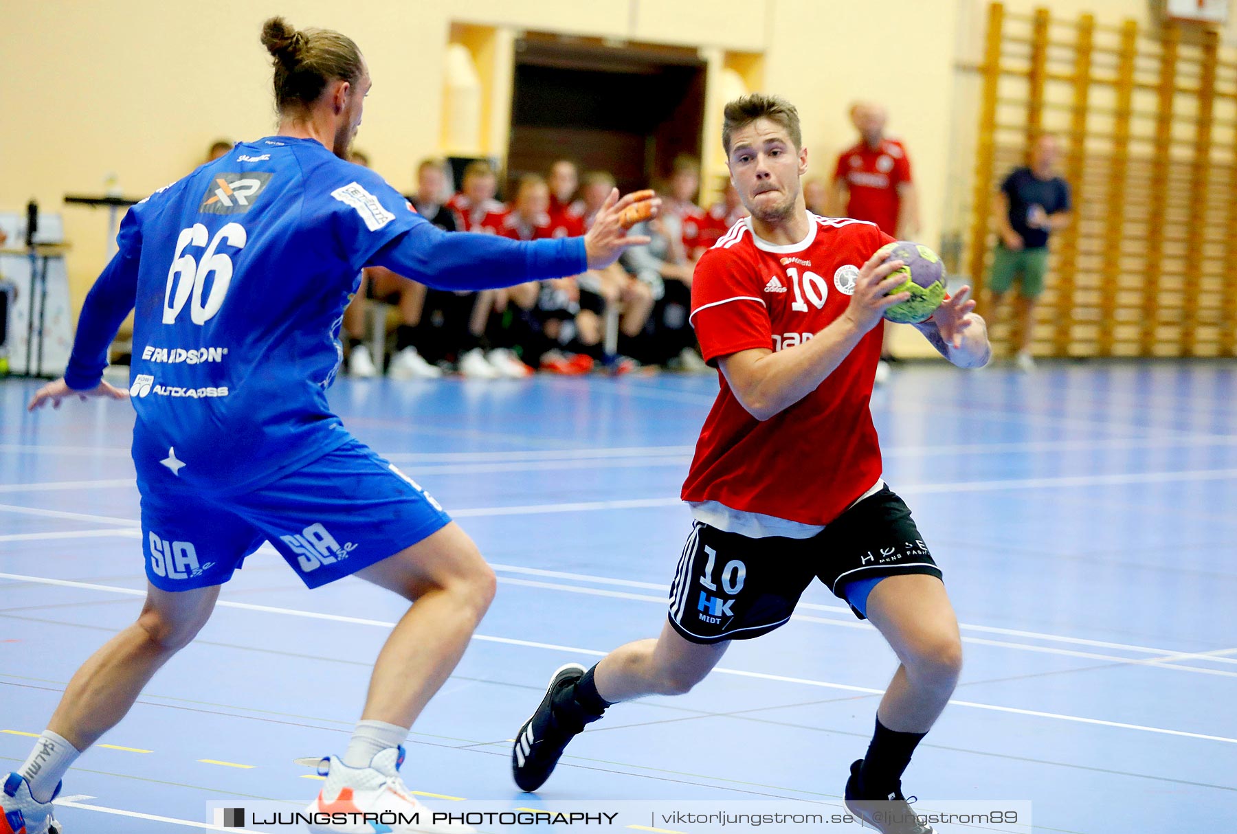 Träningsmatch IFK Skövde HK-Fredericia HK 32-30,herr,Arena Skövde,Skövde,Sverige,Handboll,,2019,236333