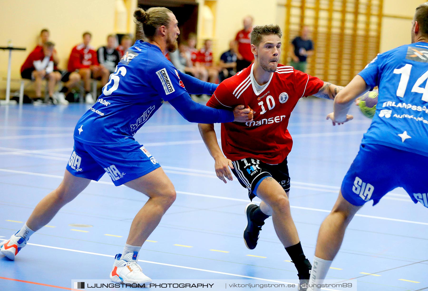 Träningsmatch IFK Skövde HK-Fredericia HK 32-30,herr,Arena Skövde,Skövde,Sverige,Handboll,,2019,236334