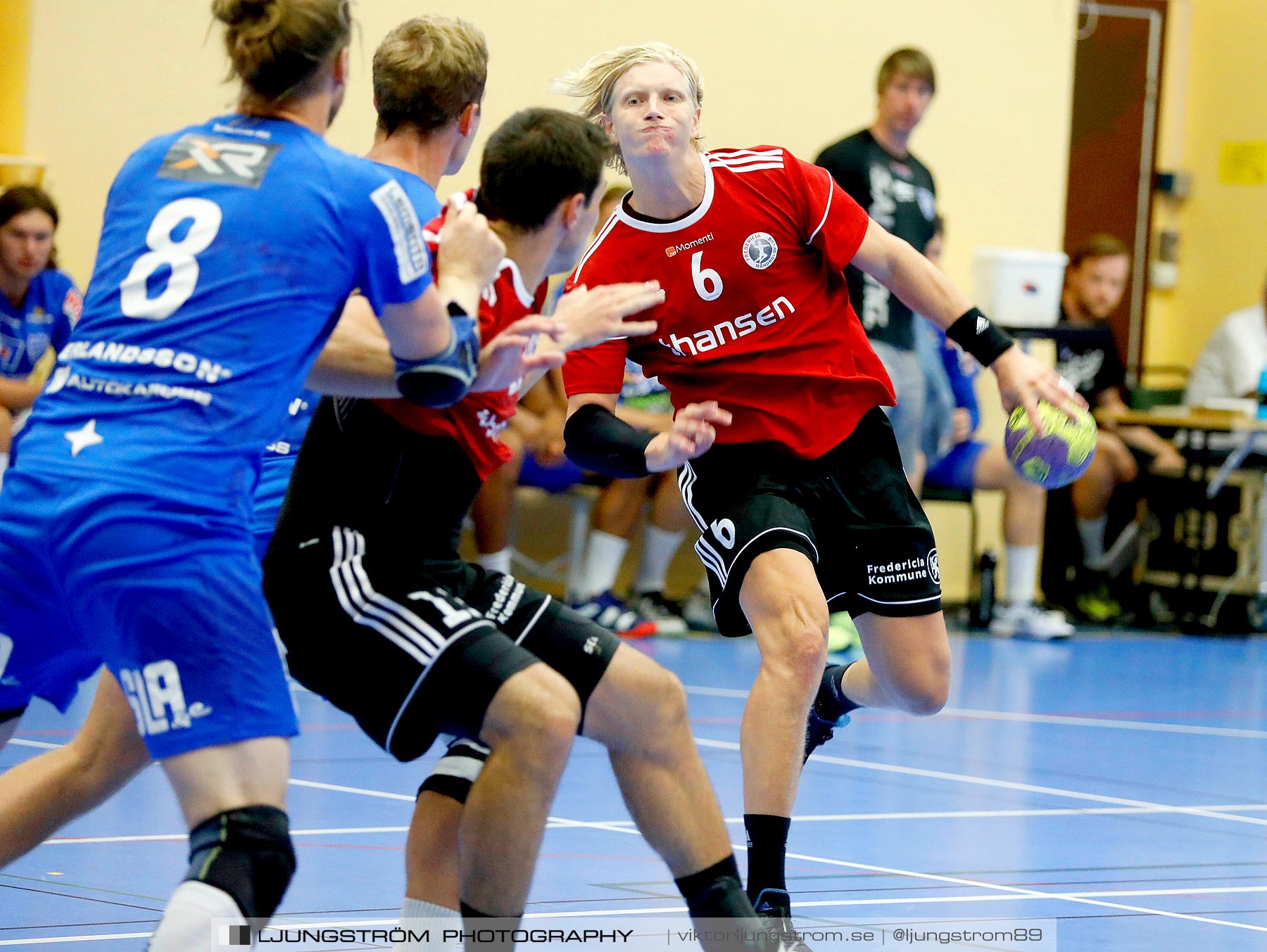 Träningsmatch IFK Skövde HK-Fredericia HK 32-30,herr,Arena Skövde,Skövde,Sverige,Handboll,,2019,236337