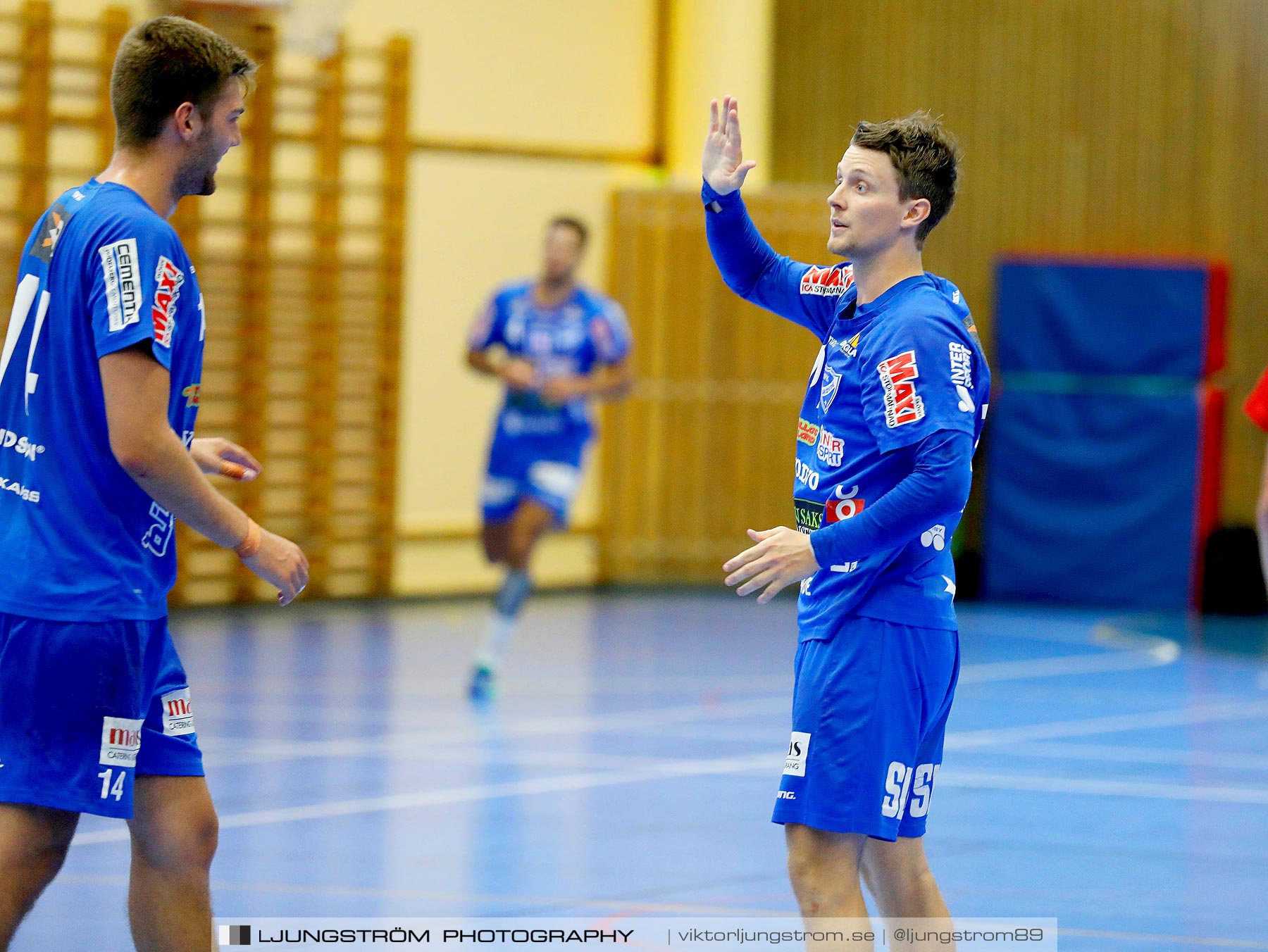 Träningsmatch IFK Skövde HK-Fredericia HK 32-30,herr,Arena Skövde,Skövde,Sverige,Handboll,,2019,236341