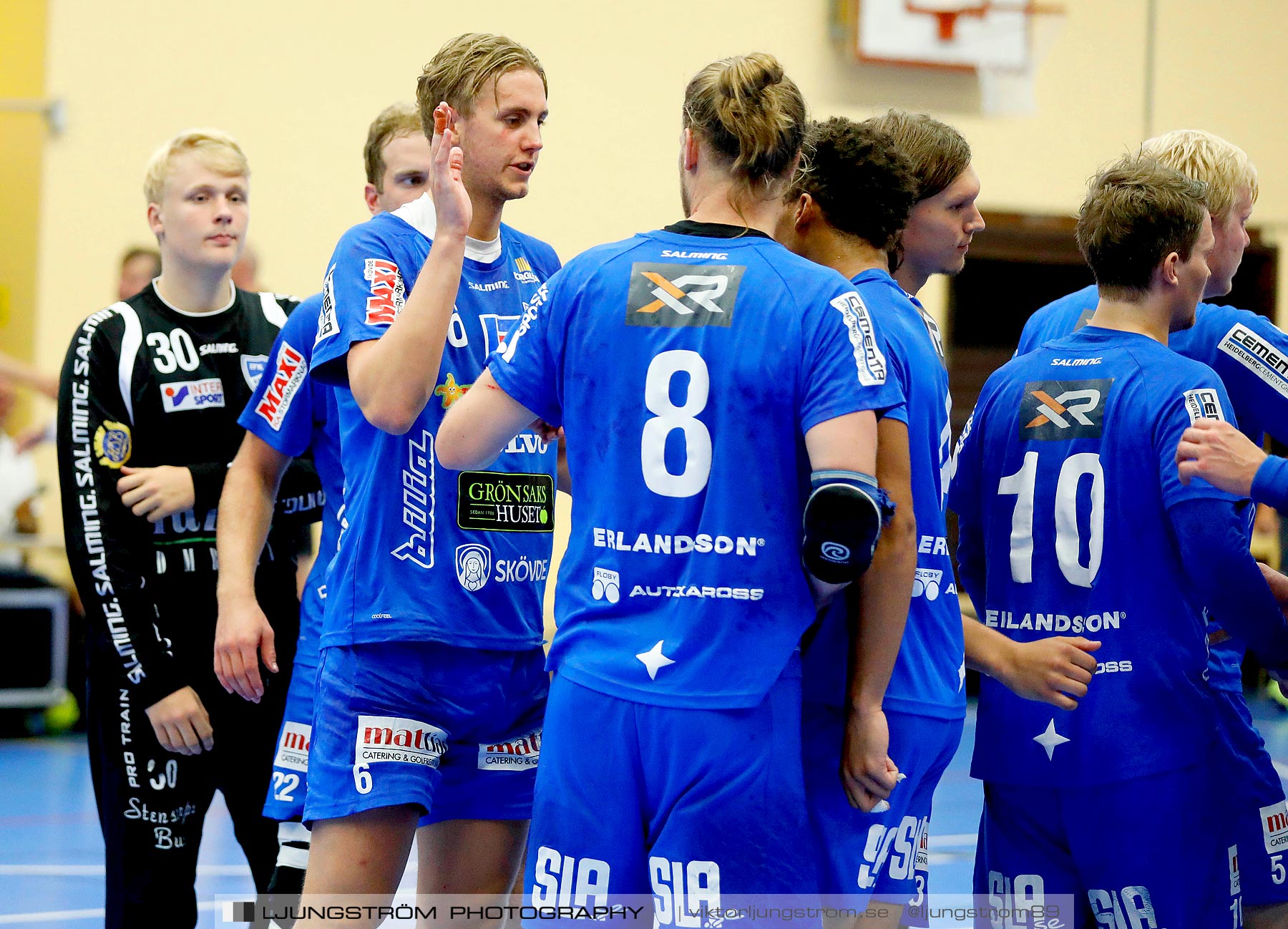 Träningsmatch IFK Skövde HK-Fredericia HK 32-30,herr,Arena Skövde,Skövde,Sverige,Handboll,,2019,236343