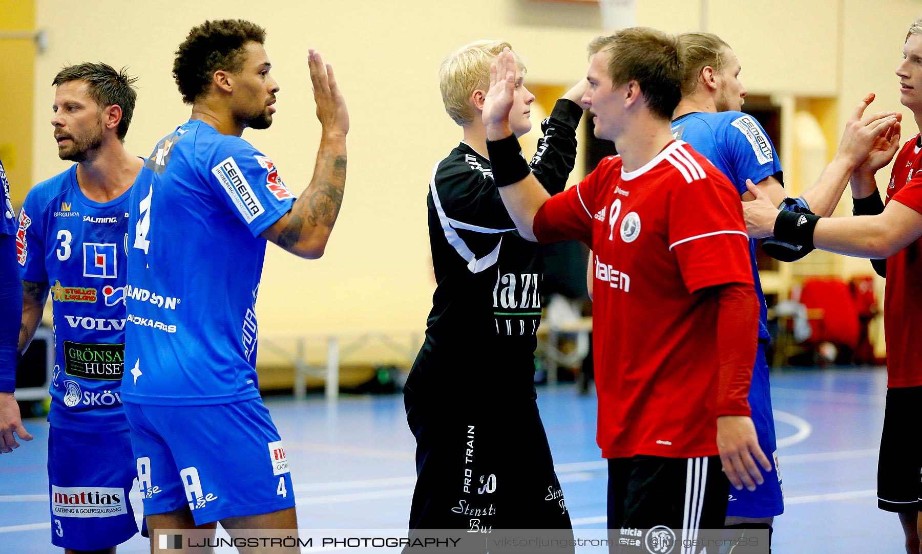 Träningsmatch IFK Skövde HK-Fredericia HK 32-30,herr,Arena Skövde,Skövde,Sverige,Handboll,,2019,236344