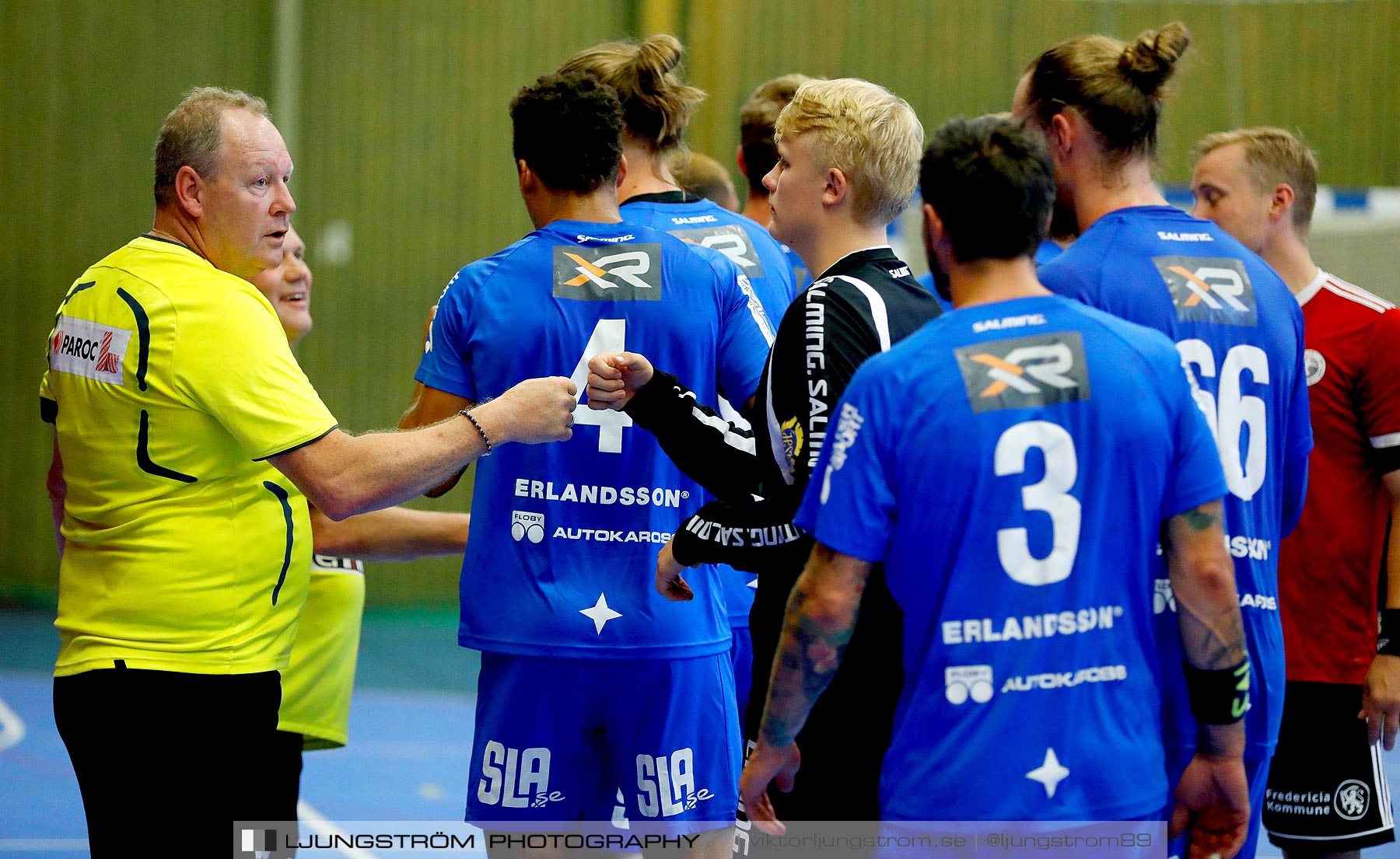 Träningsmatch IFK Skövde HK-Fredericia HK 32-30,herr,Arena Skövde,Skövde,Sverige,Handboll,,2019,236345