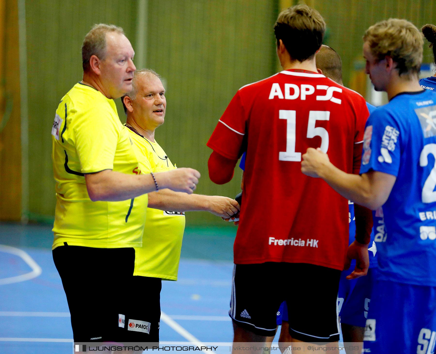 Träningsmatch IFK Skövde HK-Fredericia HK 32-30,herr,Arena Skövde,Skövde,Sverige,Handboll,,2019,236346