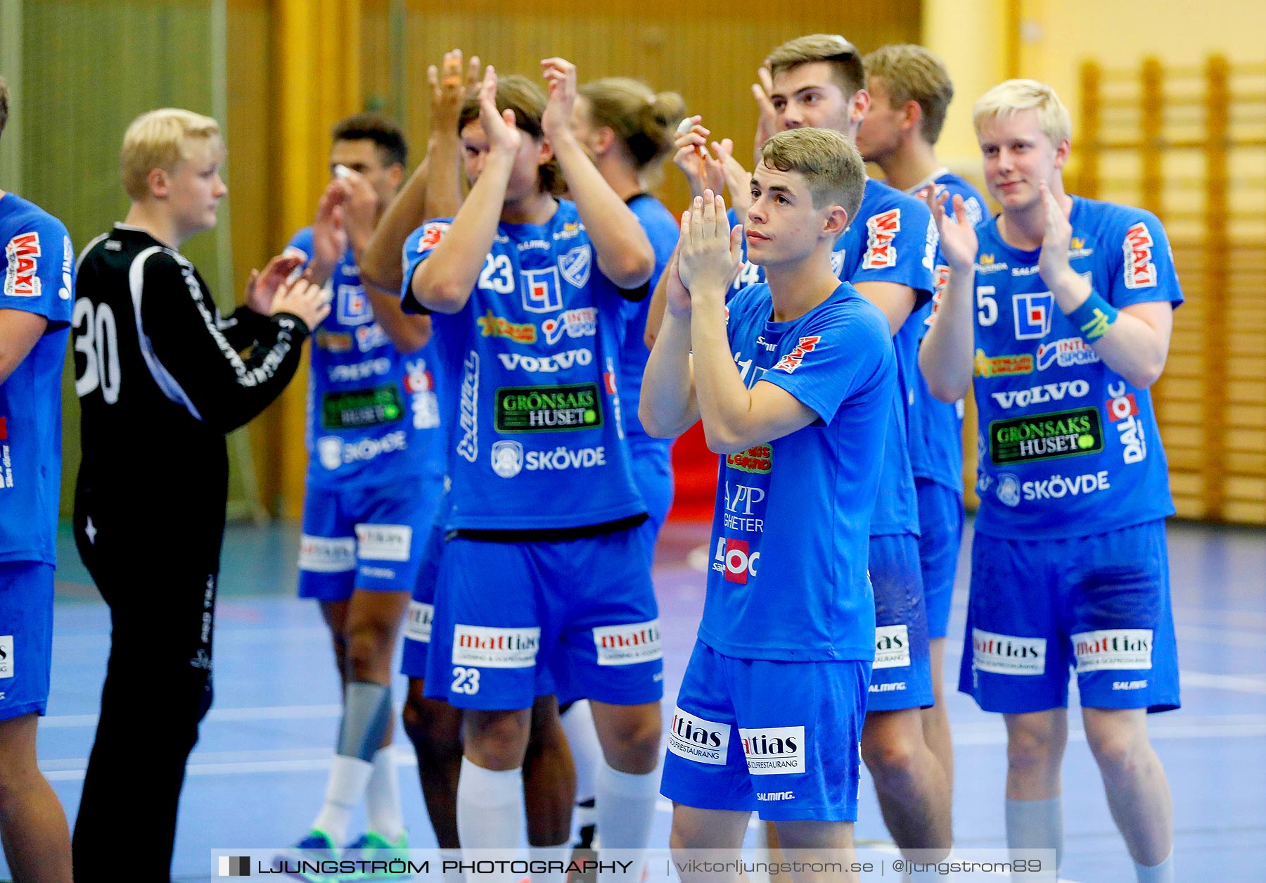 Träningsmatch IFK Skövde HK-Fredericia HK 32-30,herr,Arena Skövde,Skövde,Sverige,Handboll,,2019,236347