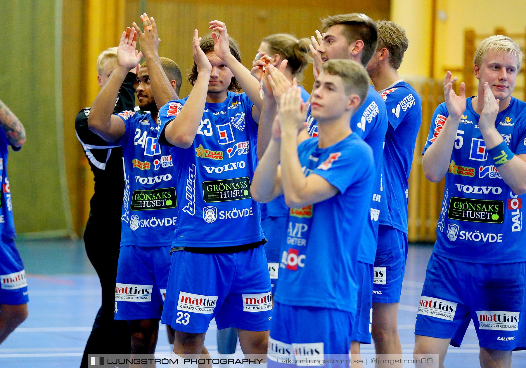 Träningsmatch IFK Skövde HK-Fredericia HK 32-30,herr,Arena Skövde,Skövde,Sverige,Handboll,,2019,236348