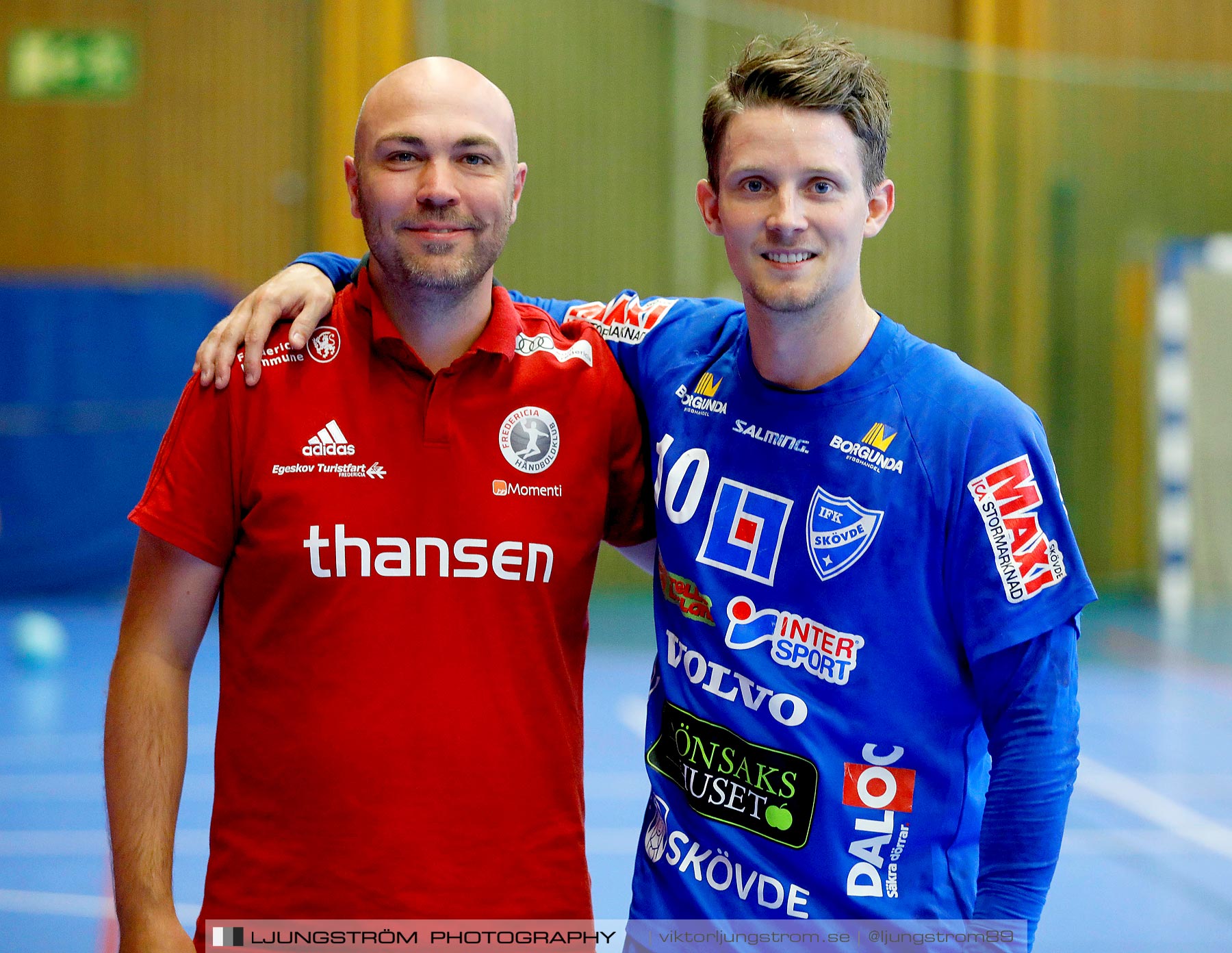 Träningsmatch IFK Skövde HK-Fredericia HK 32-30,herr,Arena Skövde,Skövde,Sverige,Handboll,,2019,236349