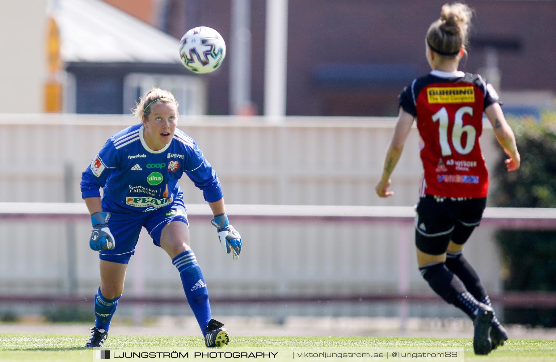 Lidköpings FK-Hammarby 0-2,dam,Framnäs IP,Lidköping,Sverige,Fotboll,,2020,237216