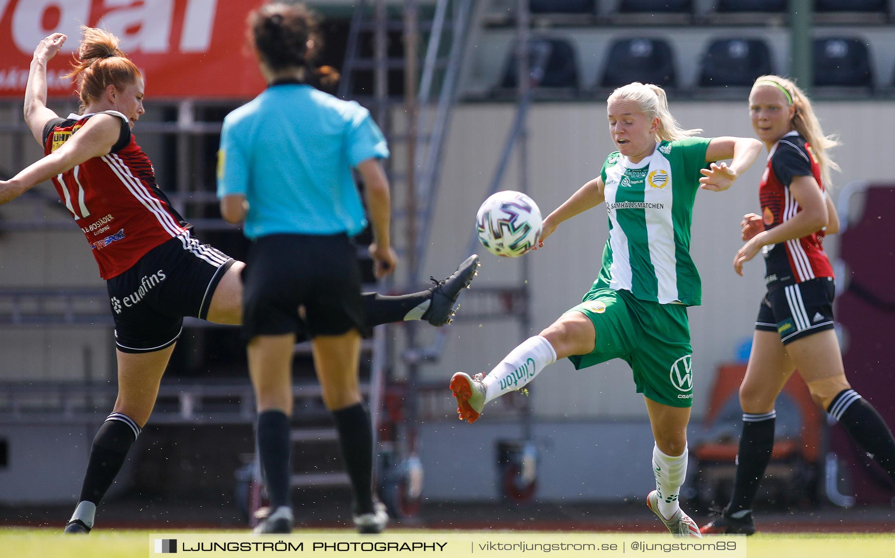 Lidköpings FK-Hammarby 0-2,dam,Framnäs IP,Lidköping,Sverige,Fotboll,,2020,237228