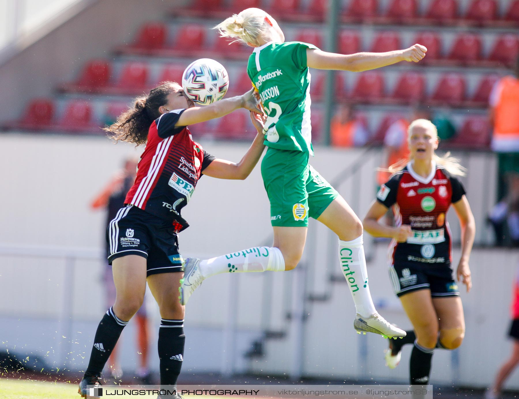 Lidköpings FK-Hammarby 0-2,dam,Framnäs IP,Lidköping,Sverige,Fotboll,,2020,237249