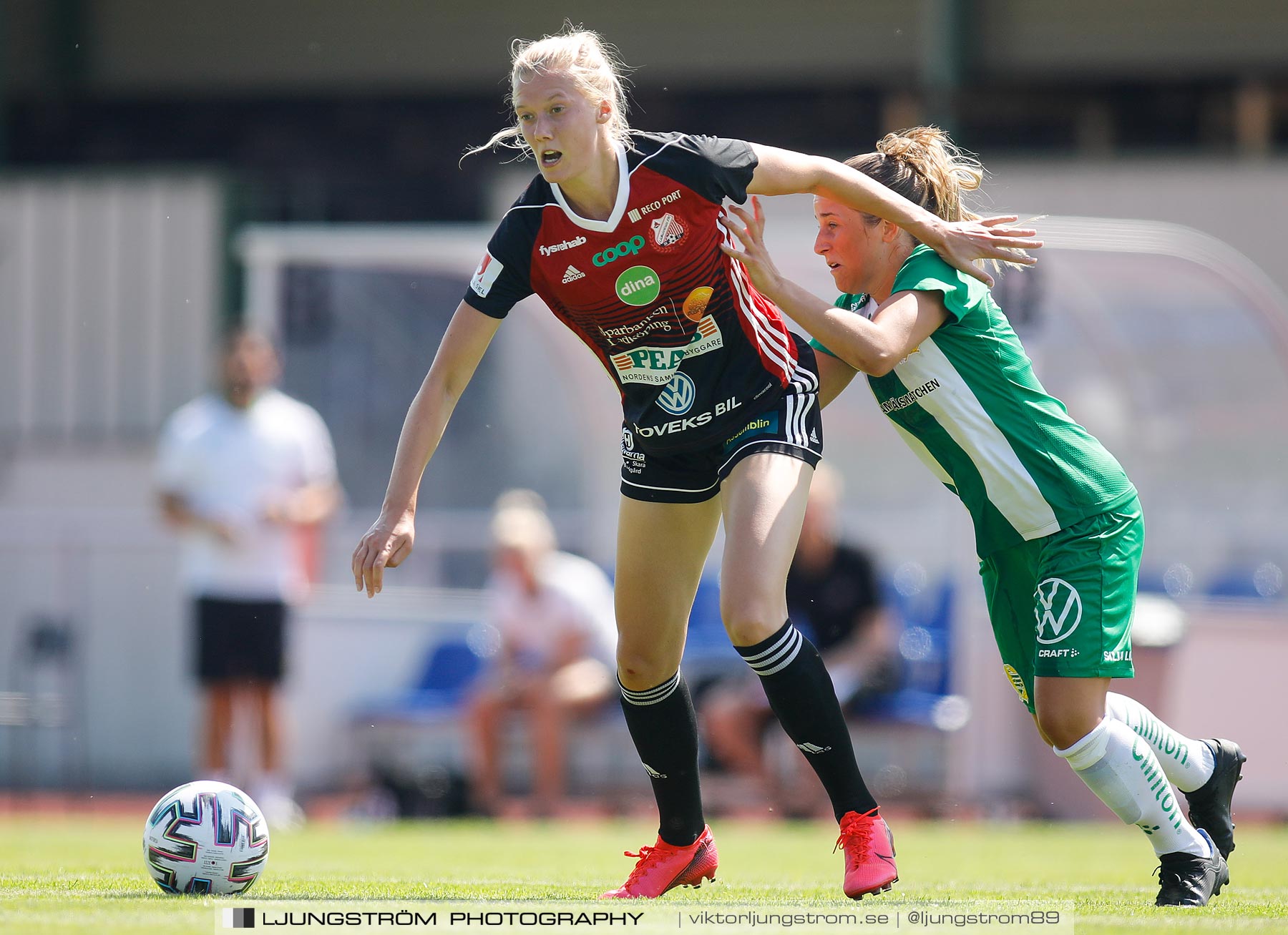 Lidköpings FK-Hammarby 0-2,dam,Framnäs IP,Lidköping,Sverige,Fotboll,,2020,237254