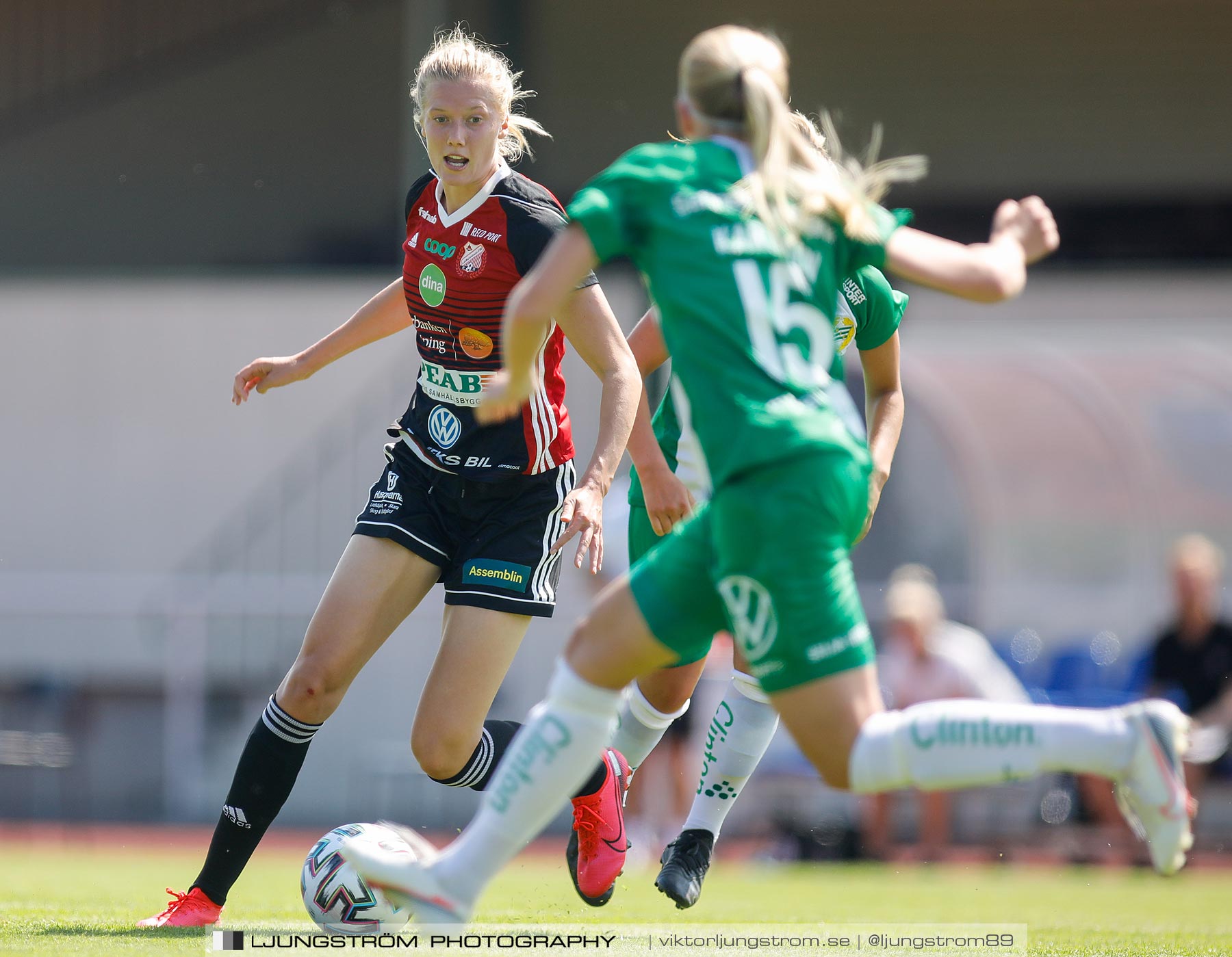 Lidköpings FK-Hammarby 0-2,dam,Framnäs IP,Lidköping,Sverige,Fotboll,,2020,237256