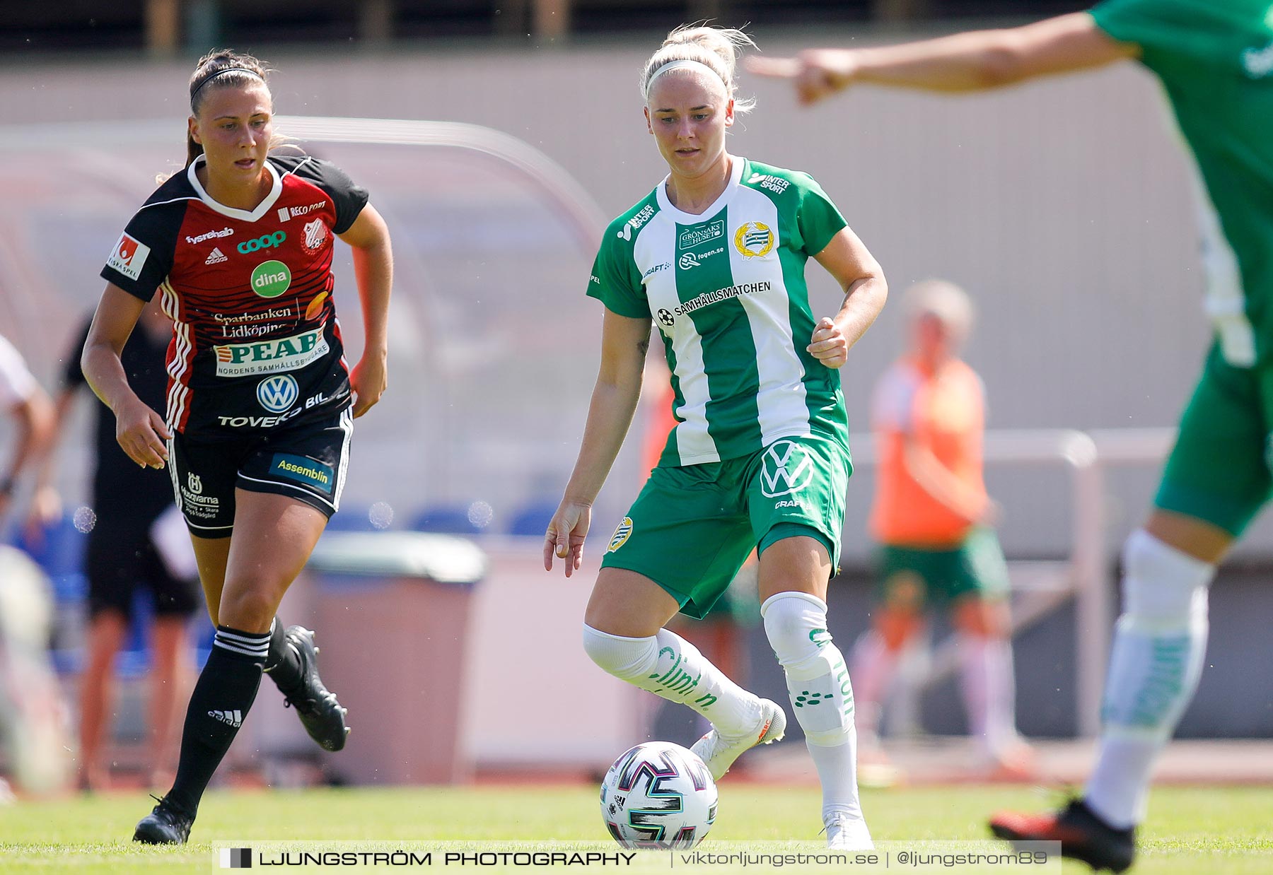 Lidköpings FK-Hammarby 0-2,dam,Framnäs IP,Lidköping,Sverige,Fotboll,,2020,237284