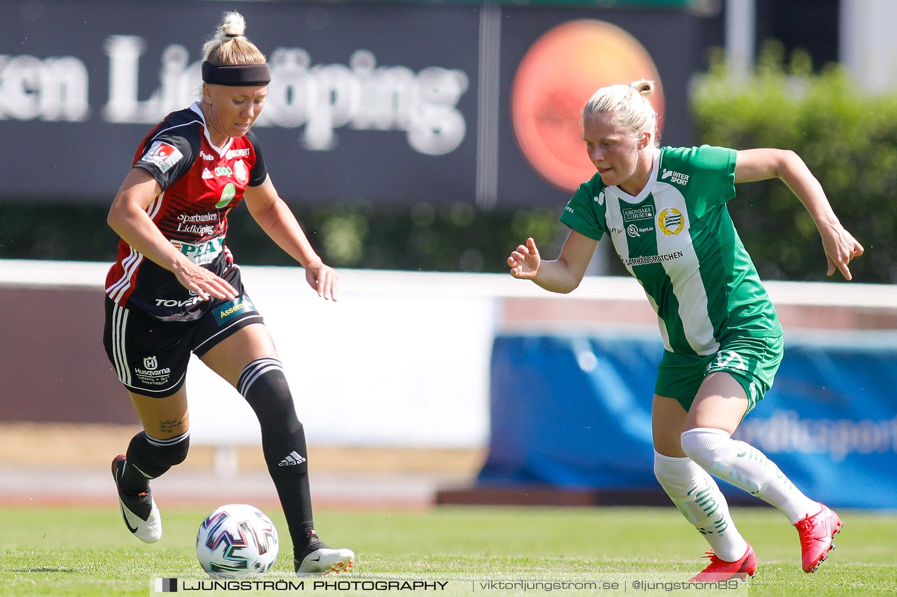 Lidköpings FK-Hammarby 0-2,dam,Framnäs IP,Lidköping,Sverige,Fotboll,,2020,237289