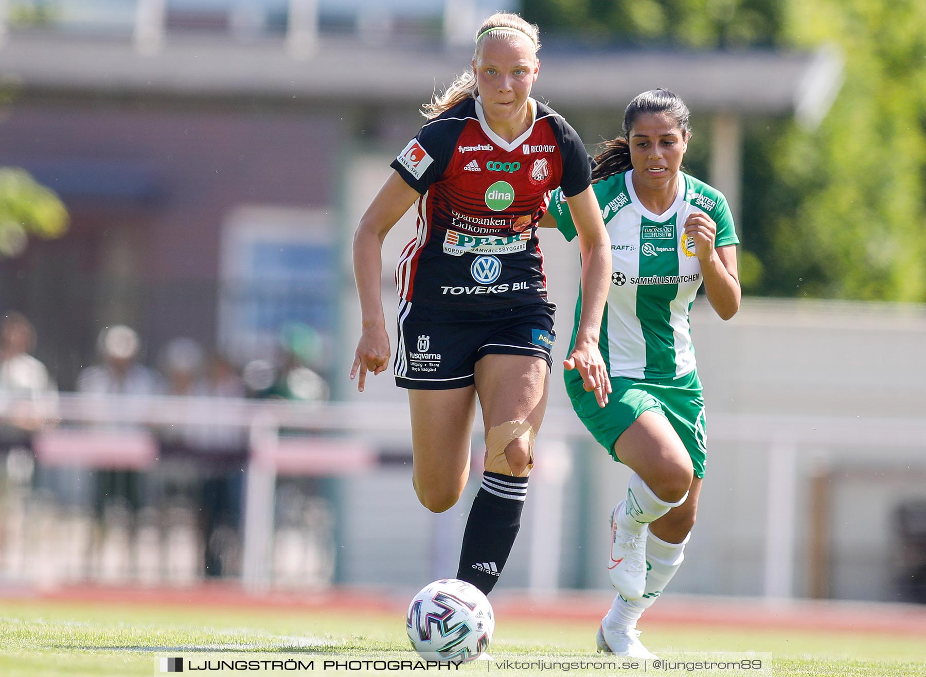 Lidköpings FK-Hammarby 0-2,dam,Framnäs IP,Lidköping,Sverige,Fotboll,,2020,237292