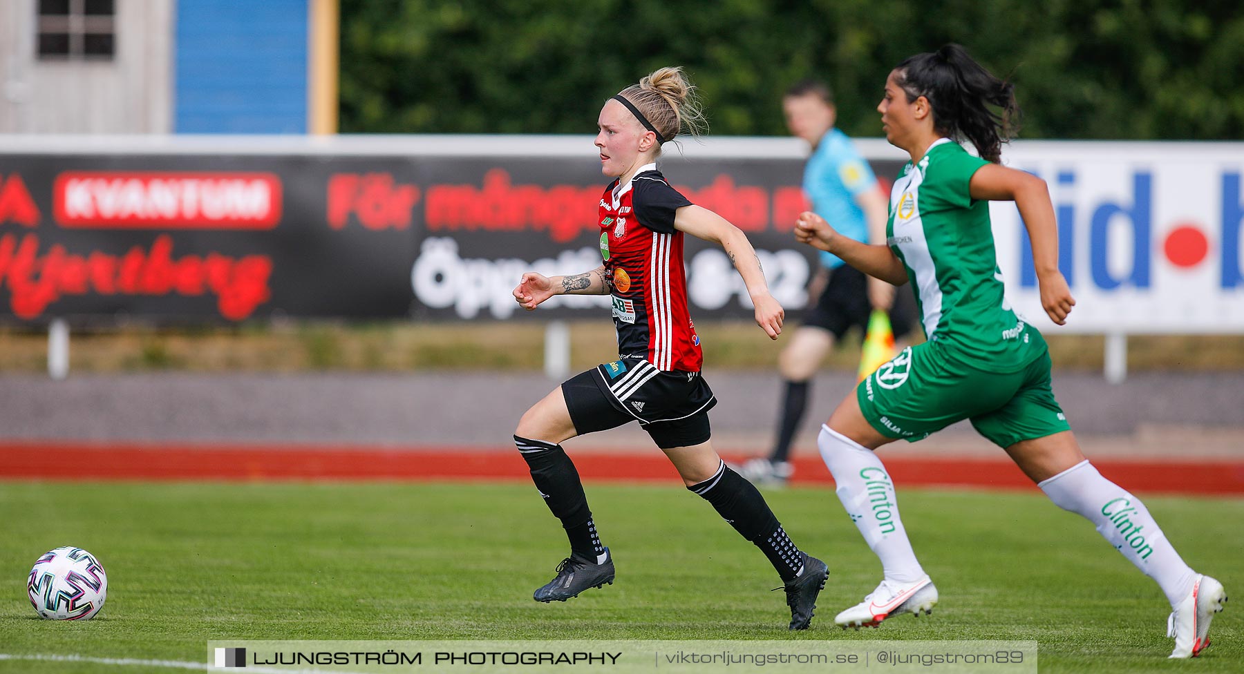 Lidköpings FK-Hammarby 0-2,dam,Framnäs IP,Lidköping,Sverige,Fotboll,,2020,237321