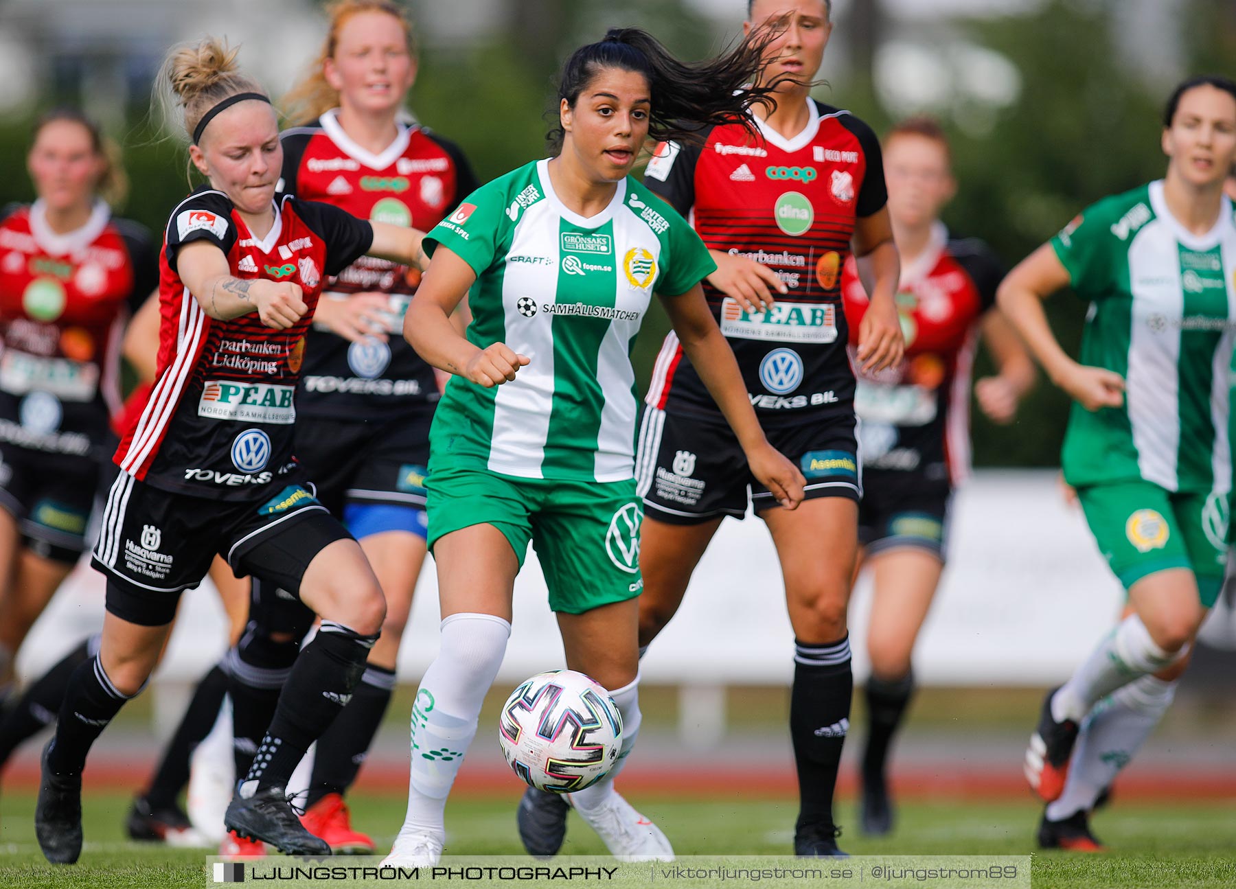 Lidköpings FK-Hammarby 0-2,dam,Framnäs IP,Lidköping,Sverige,Fotboll,,2020,237380