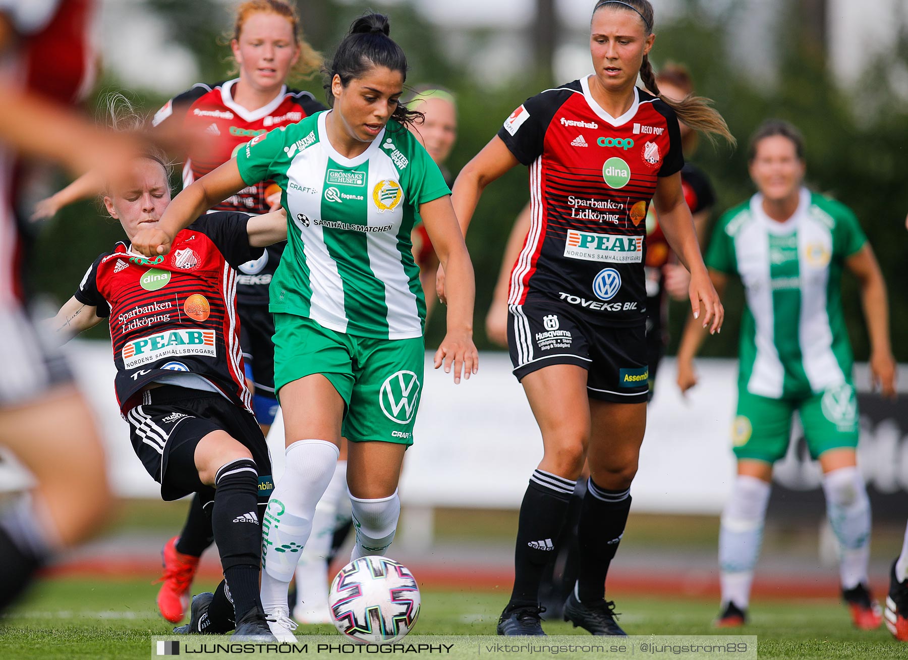 Lidköpings FK-Hammarby 0-2,dam,Framnäs IP,Lidköping,Sverige,Fotboll,,2020,237381