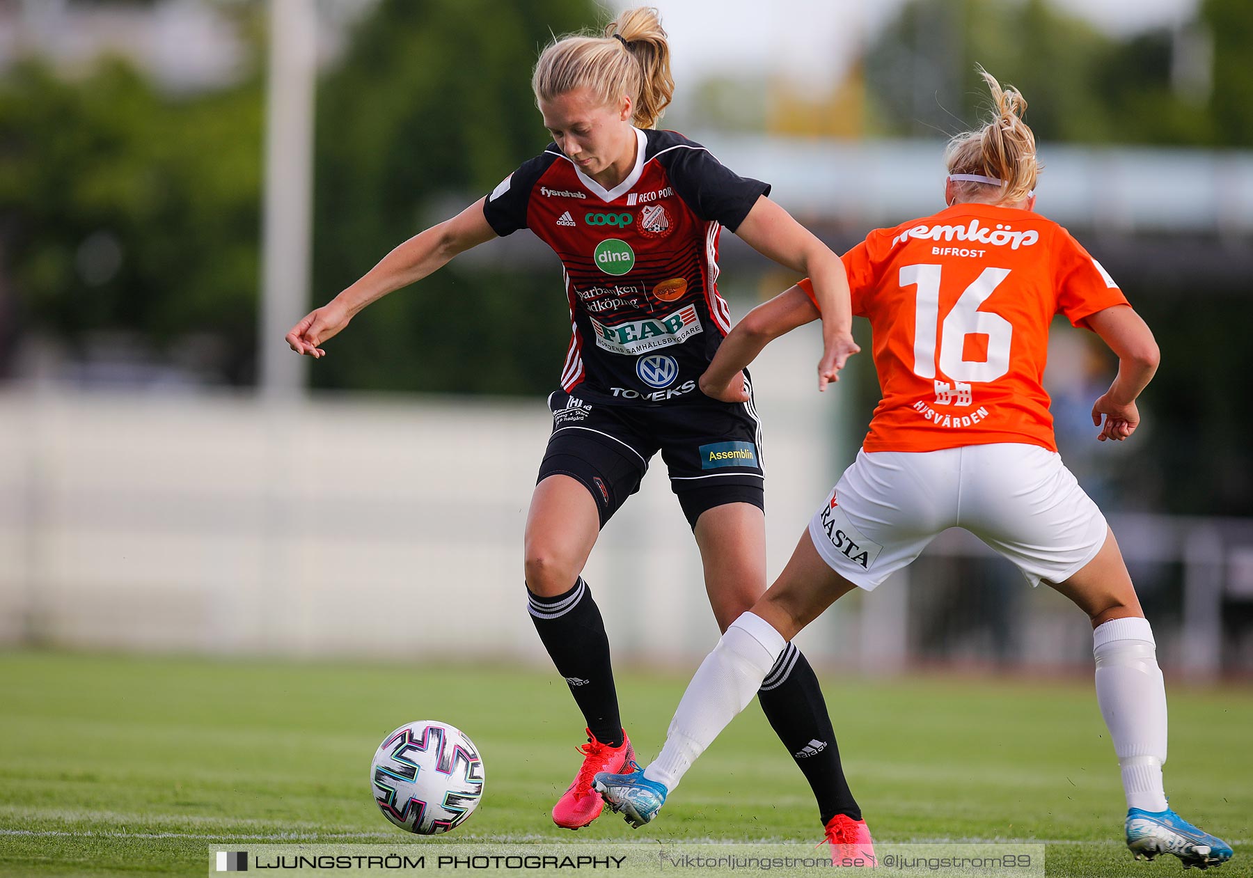 Lidköpings FK-Jitex Mölndal BK 1-3,dam,Framnäs IP,Lidköping,Sverige,Fotboll,,2020,237734