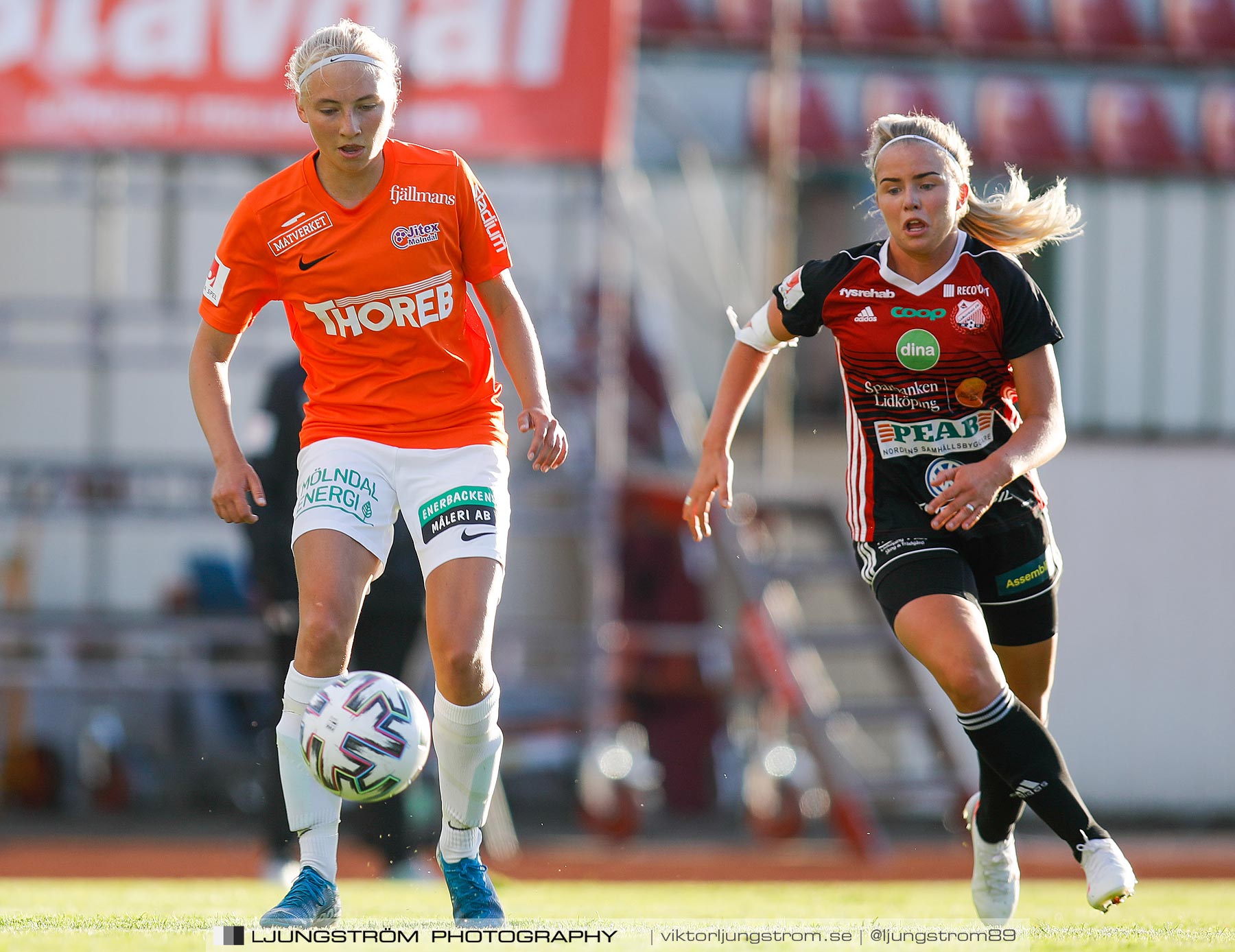 Lidköpings FK-Jitex Mölndal BK 1-3,dam,Framnäs IP,Lidköping,Sverige,Fotboll,,2020,237886