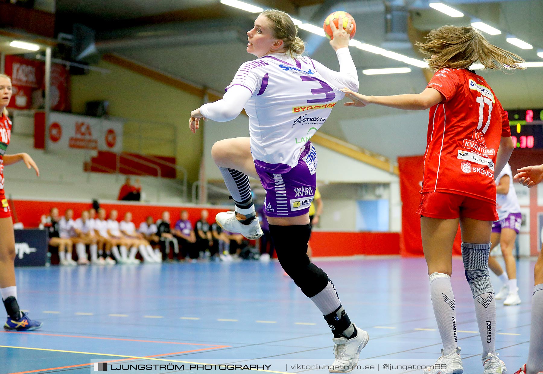 Annliz Cup Superelit Skövde HF-Skara HF 24-20,dam,Skövde Idrottshall,Skövde,Sverige,Handboll,,2020,240020