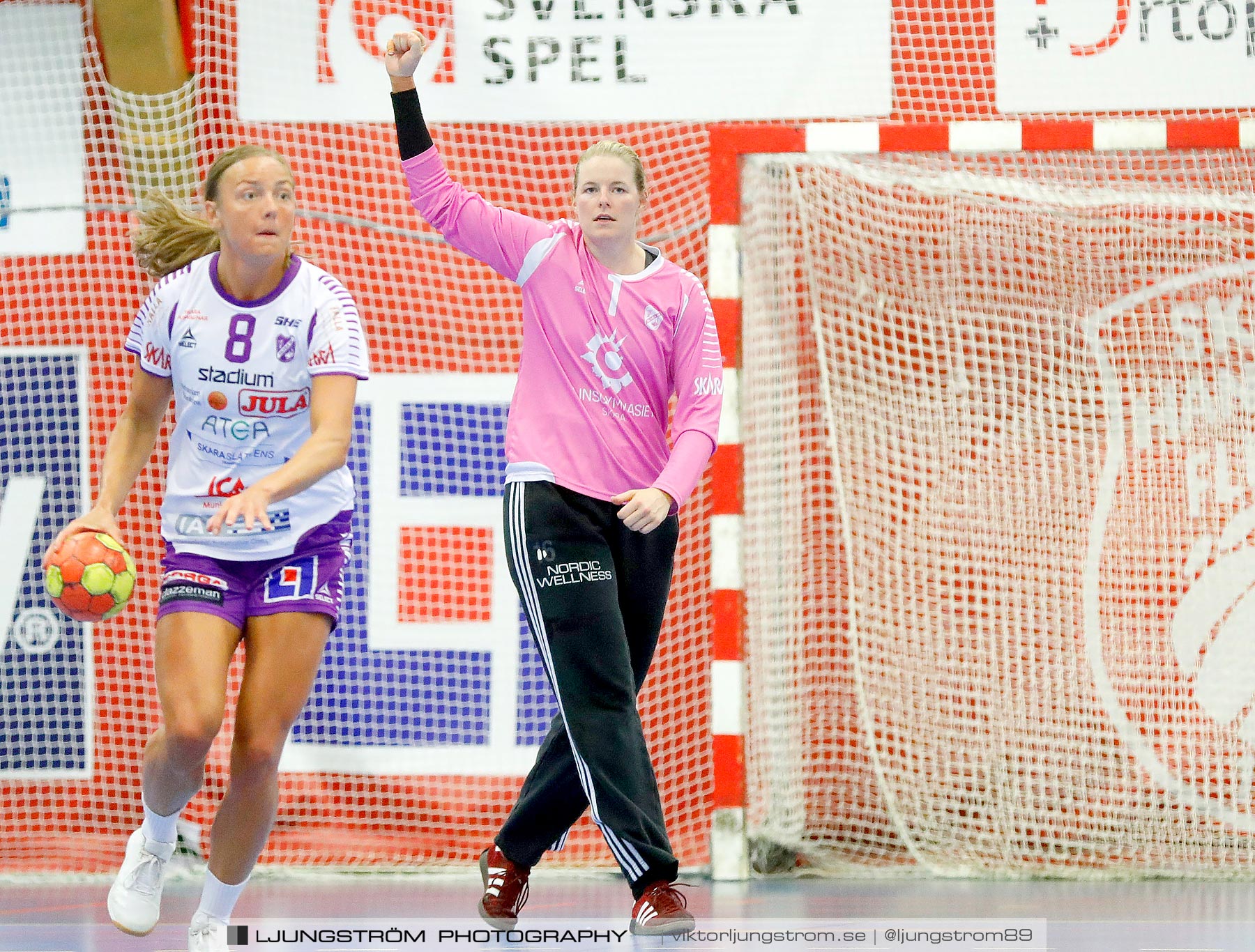 Annliz Cup Superelit Skövde HF-Skara HF 24-20,dam,Skövde Idrottshall,Skövde,Sverige,Handboll,,2020,240023