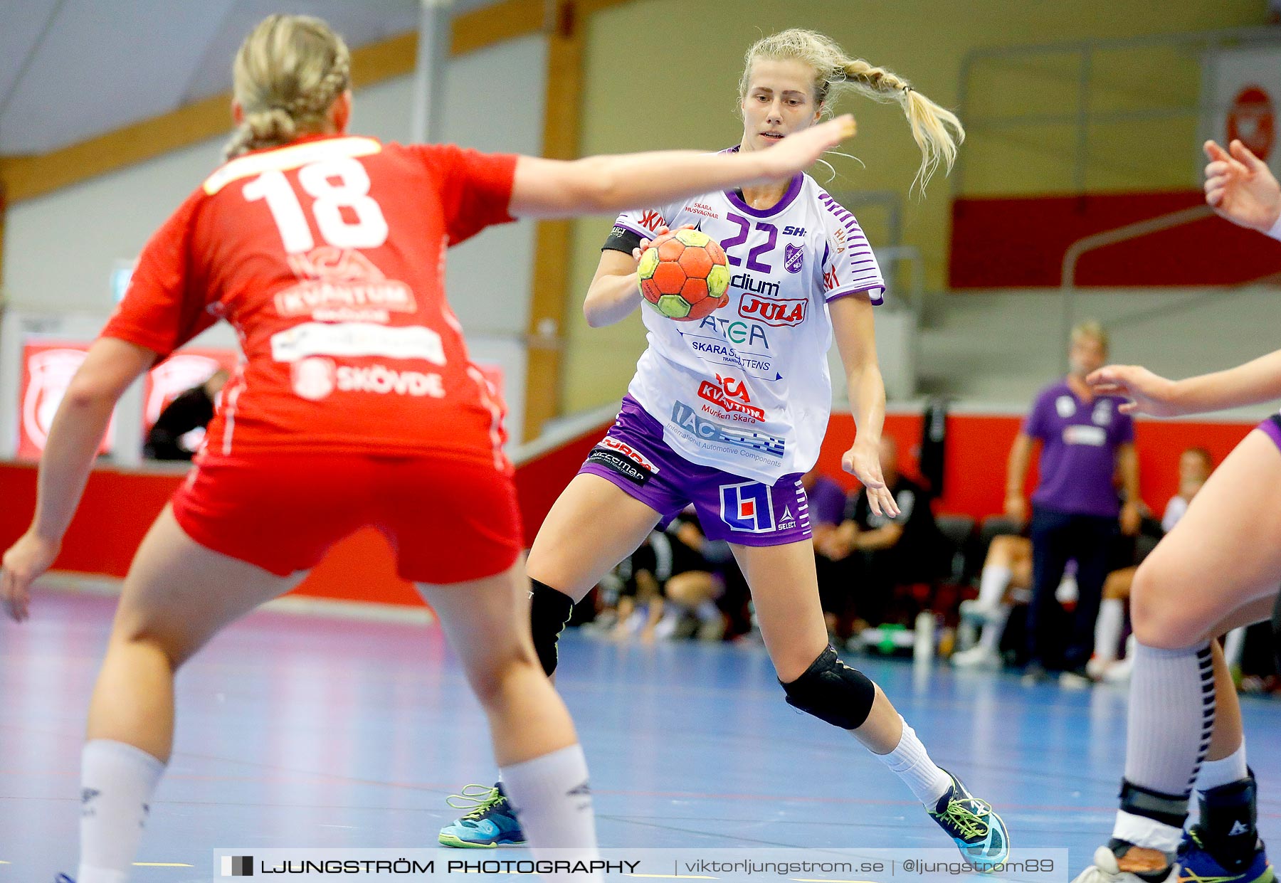 Annliz Cup Superelit Skövde HF-Skara HF 24-20,dam,Skövde Idrottshall,Skövde,Sverige,Handboll,,2020,240167