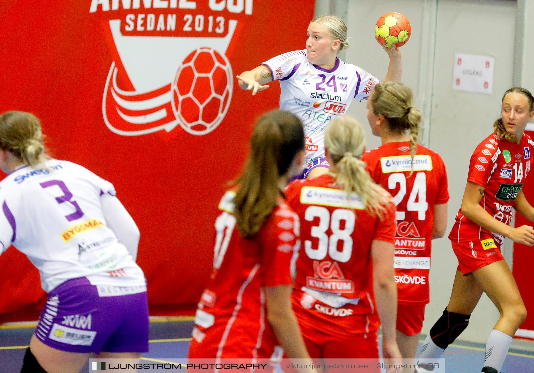 Annliz Cup Superelit Skövde HF-Skara HF 24-20,dam,Skövde Idrottshall,Skövde,Sverige,Handboll,,2020,240211