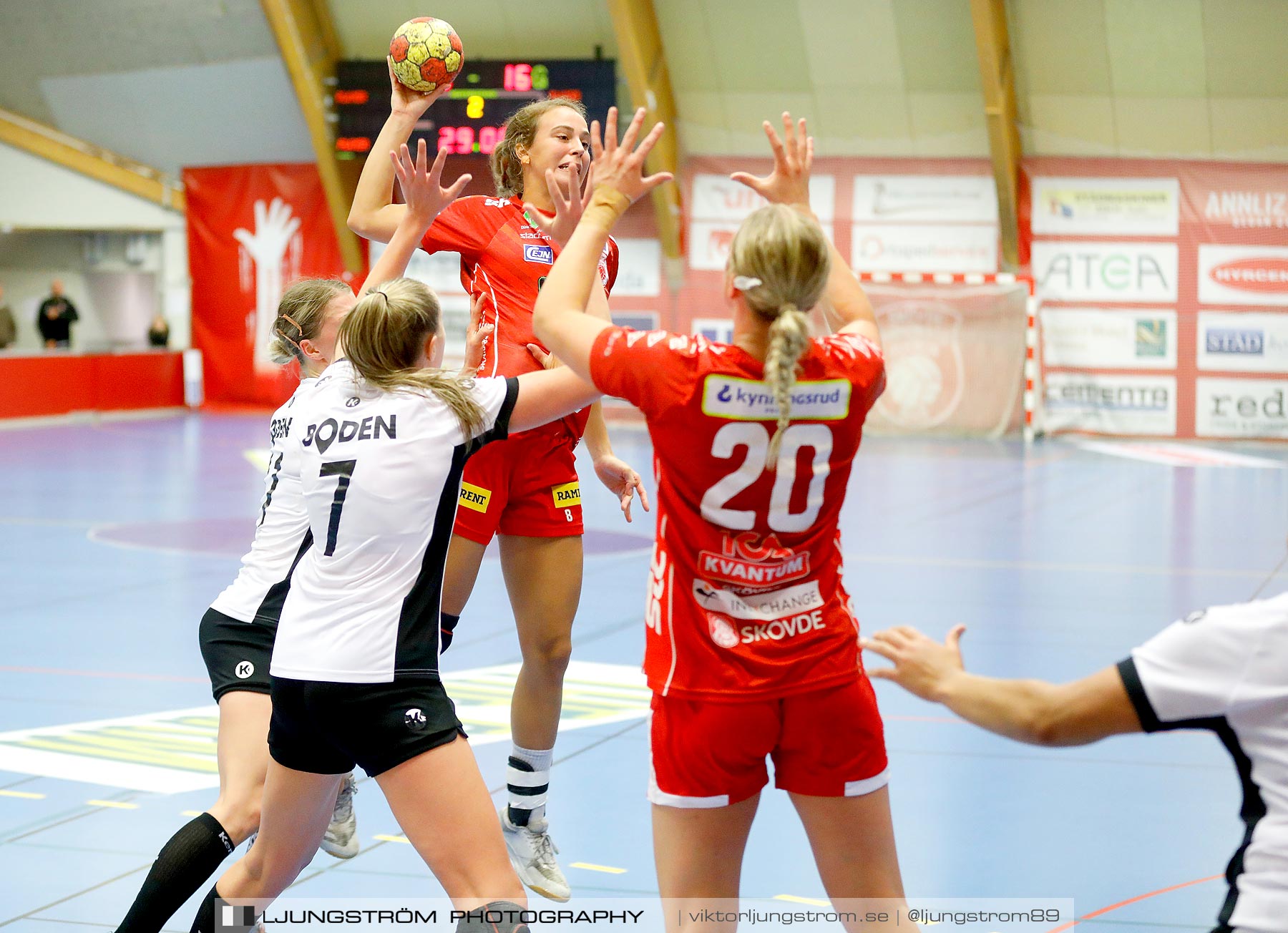 Skövde HF-Boden Handboll IF 26-16,dam,Skövde Idrottshall,Skövde,Sverige,Handboll,,2020,241374