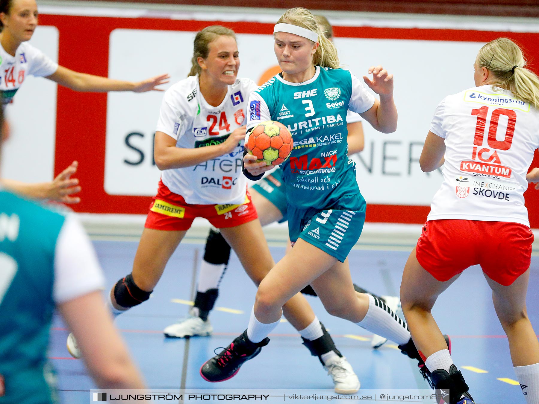 Annliz Cup Superelit Skövde HF-Skuru IK 26-31,dam,Skövde Idrottshall,Skövde,Sverige,Handboll,,2020,241540