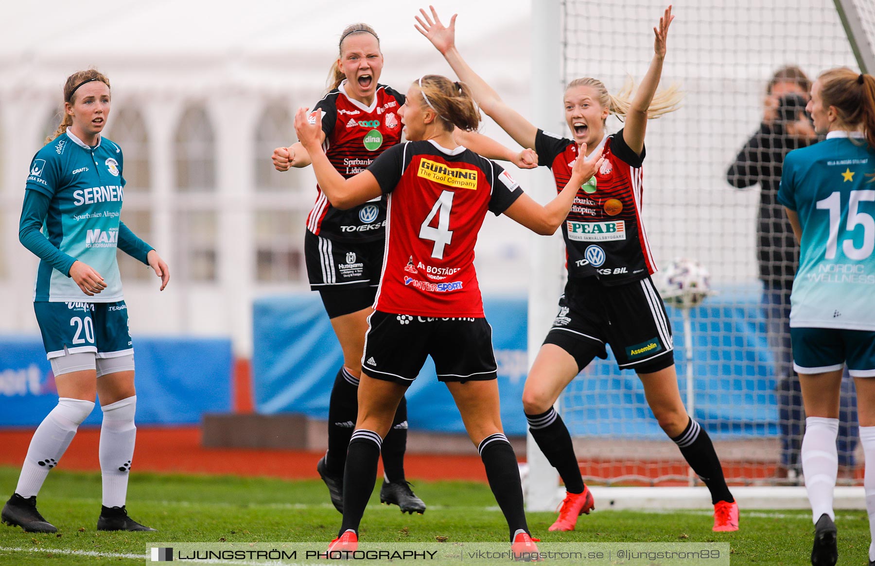 Lidköpings FK-Alingsås FC United 3-3,dam,Framnäs IP,Lidköping,Sverige,Fotboll,,2020,241804