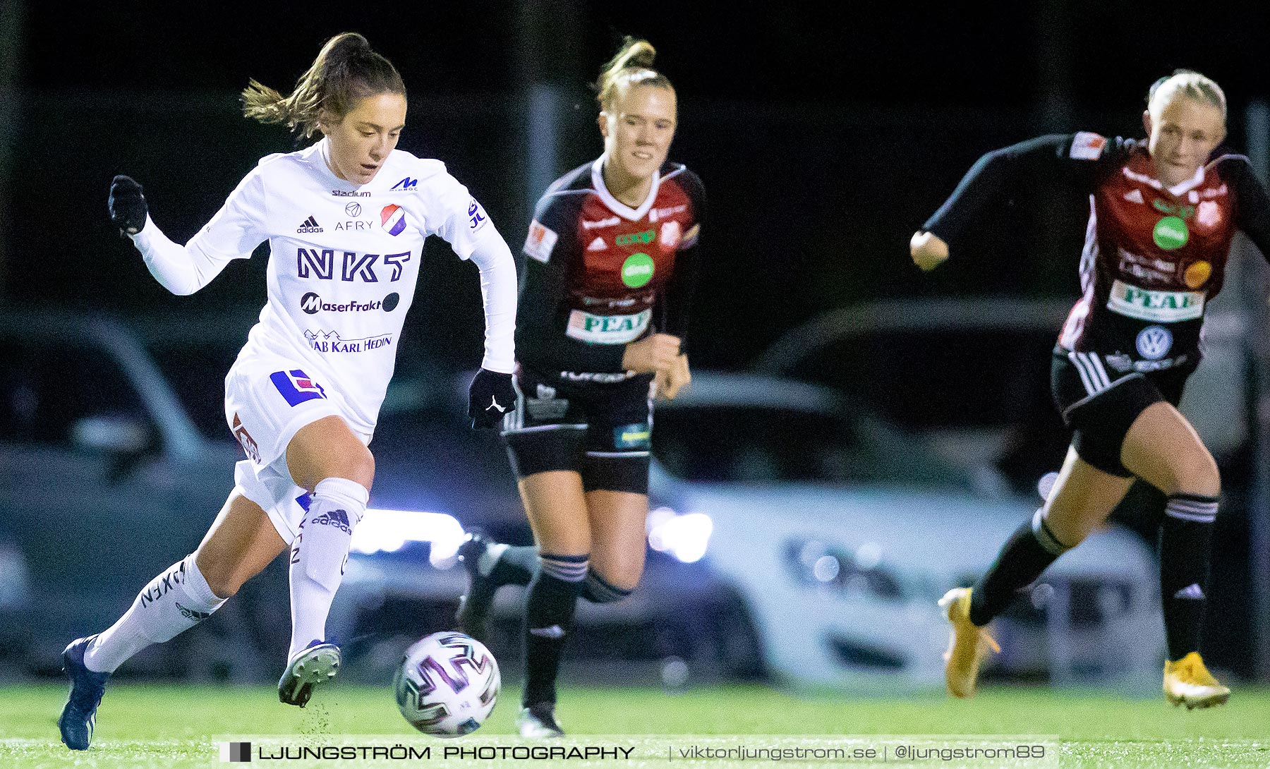 Lidköpings FK-Kvarnsvedens IK 2-3,dam,Dinaplanen,Lidköping,Sverige,Fotboll,,2020,243327