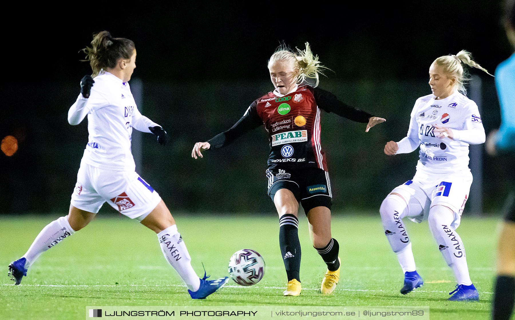 Lidköpings FK-Kvarnsvedens IK 2-3,dam,Dinaplanen,Lidköping,Sverige,Fotboll,,2020,243364