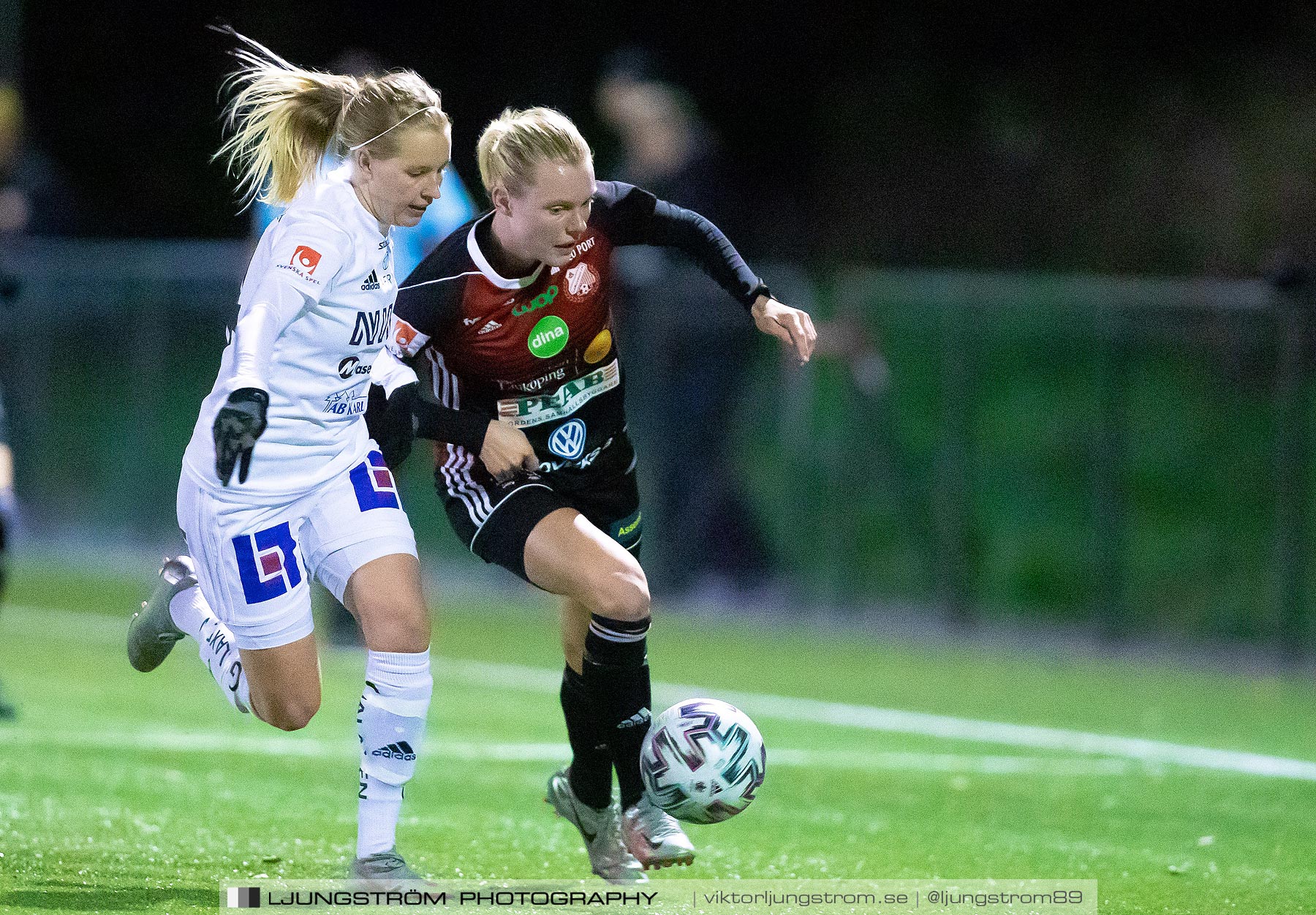 Lidköpings FK-Kvarnsvedens IK 2-3,dam,Dinaplanen,Lidköping,Sverige,Fotboll,,2020,243388