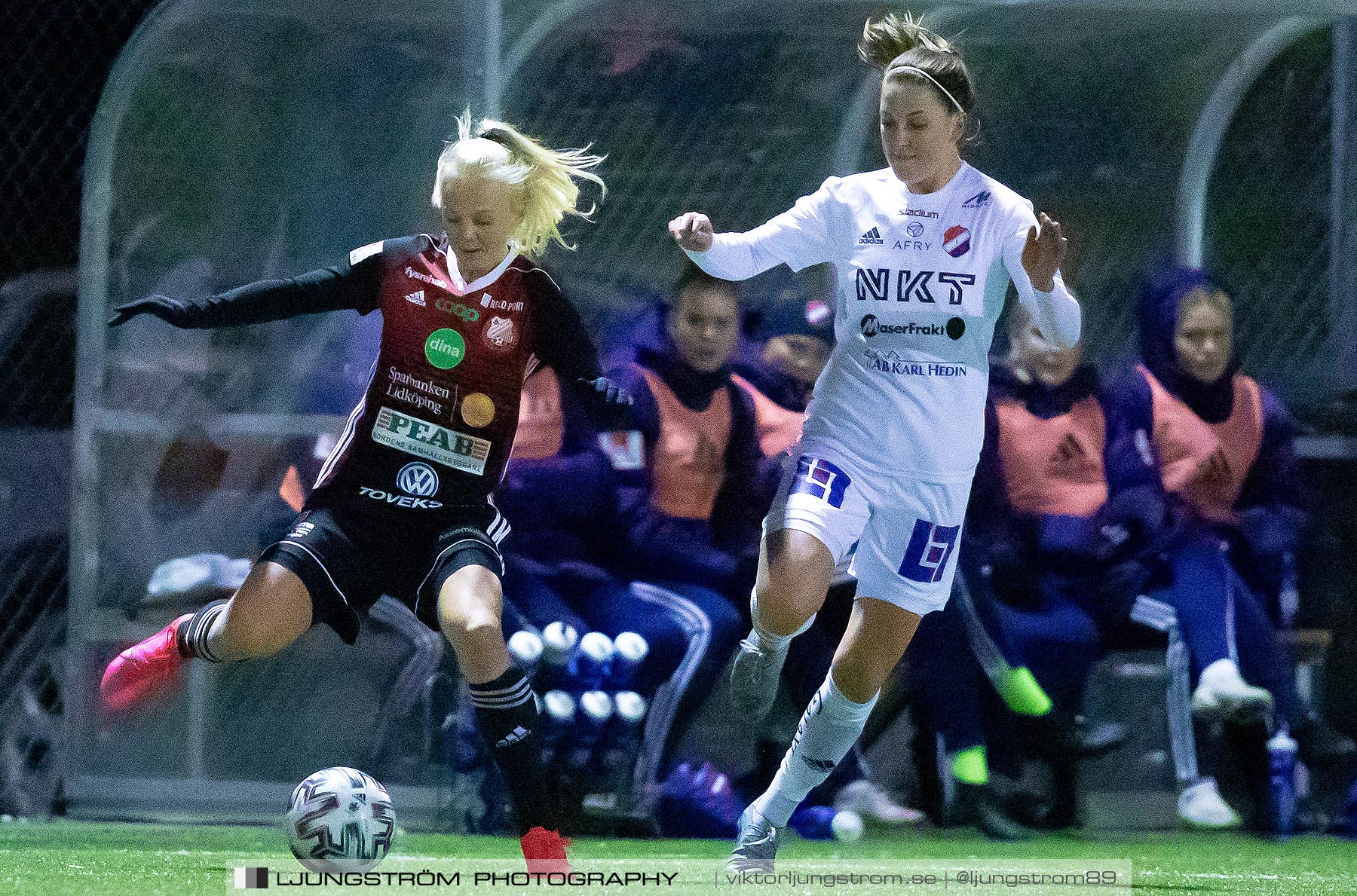 Lidköpings FK-Kvarnsvedens IK 2-3,dam,Dinaplanen,Lidköping,Sverige,Fotboll,,2020,243393