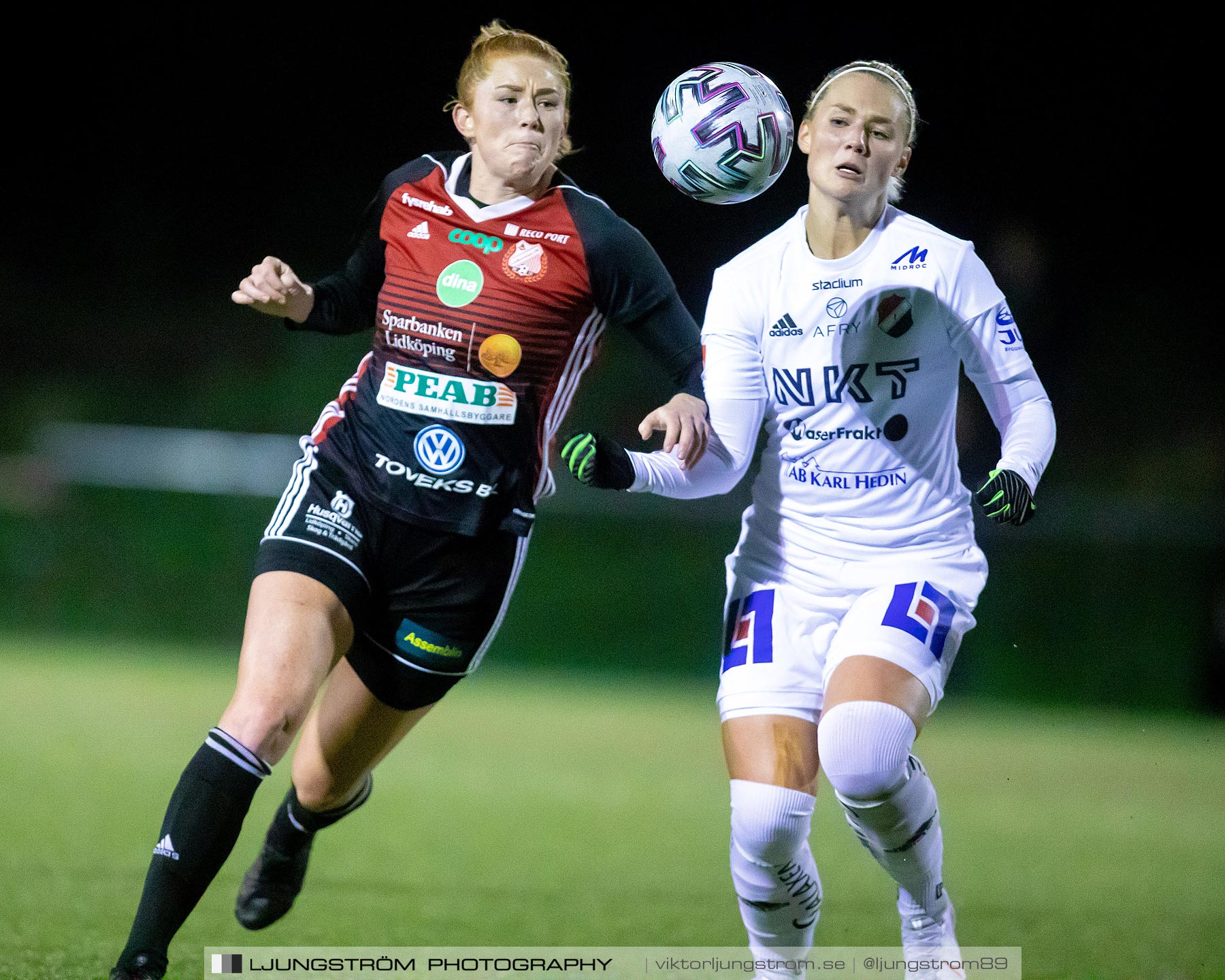 Lidköpings FK-Kvarnsvedens IK 2-3,dam,Dinaplanen,Lidköping,Sverige,Fotboll,,2020,243396