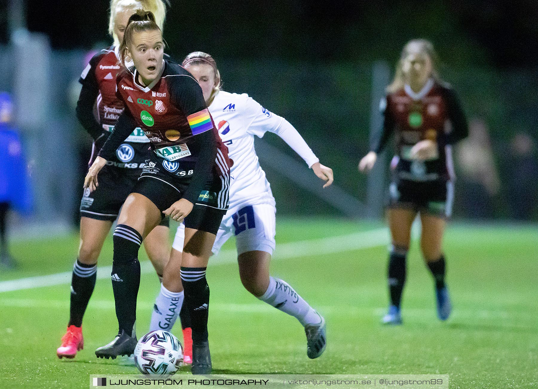 Lidköpings FK-Kvarnsvedens IK 2-3,dam,Dinaplanen,Lidköping,Sverige,Fotboll,,2020,243405