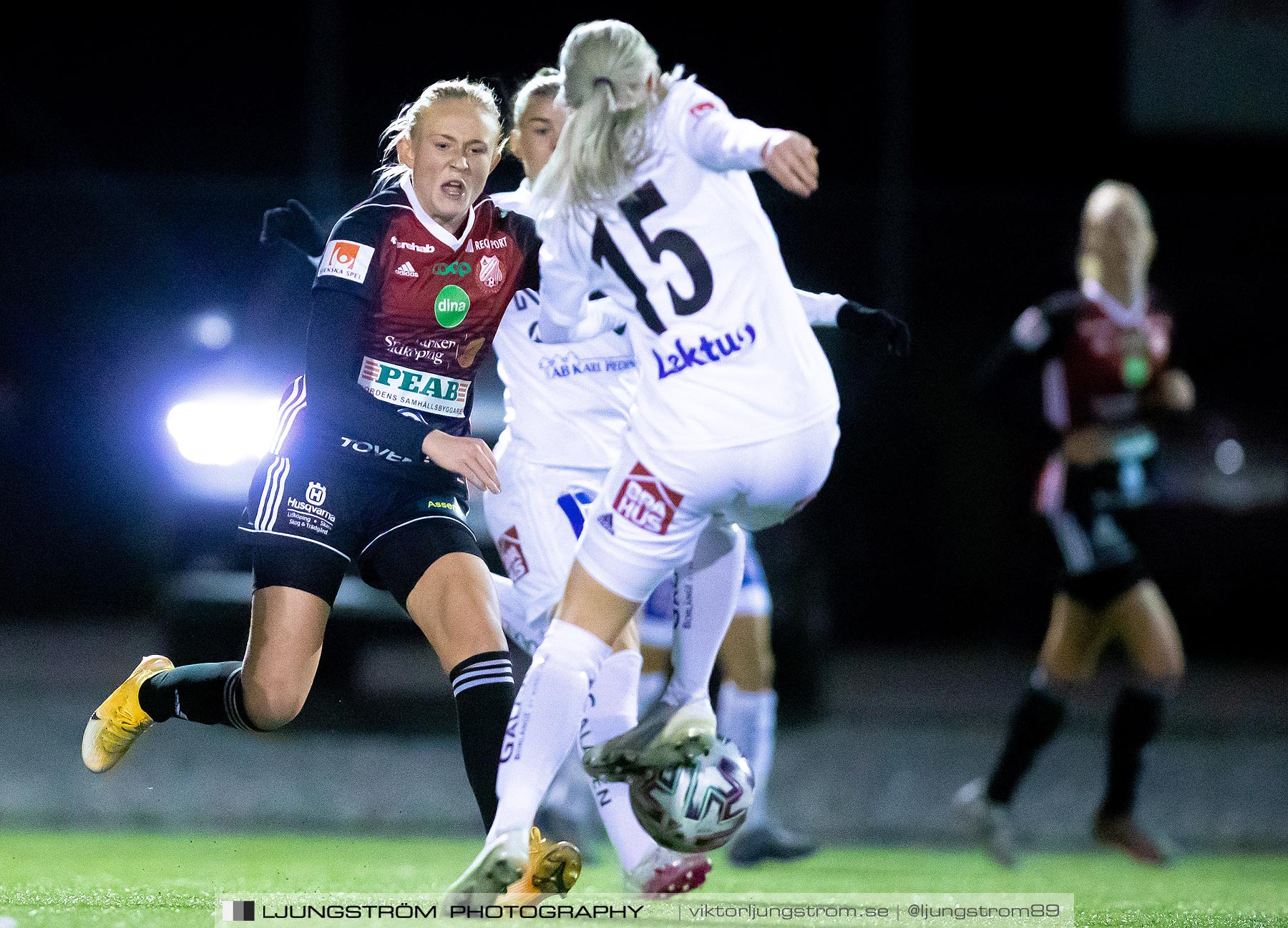 Lidköpings FK-Kvarnsvedens IK 2-3,dam,Dinaplanen,Lidköping,Sverige,Fotboll,,2020,243444