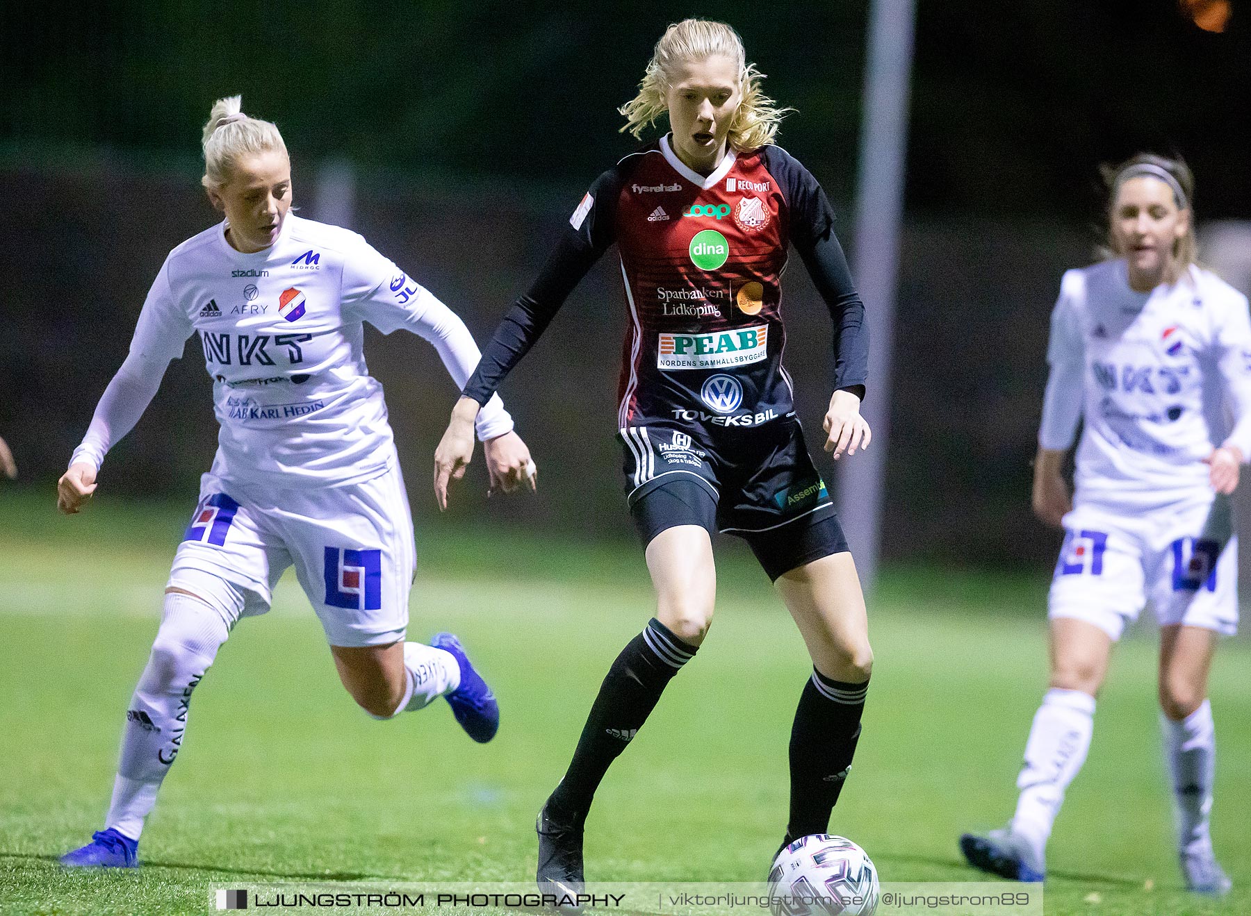 Lidköpings FK-Kvarnsvedens IK 2-3,dam,Dinaplanen,Lidköping,Sverige,Fotboll,,2020,243470